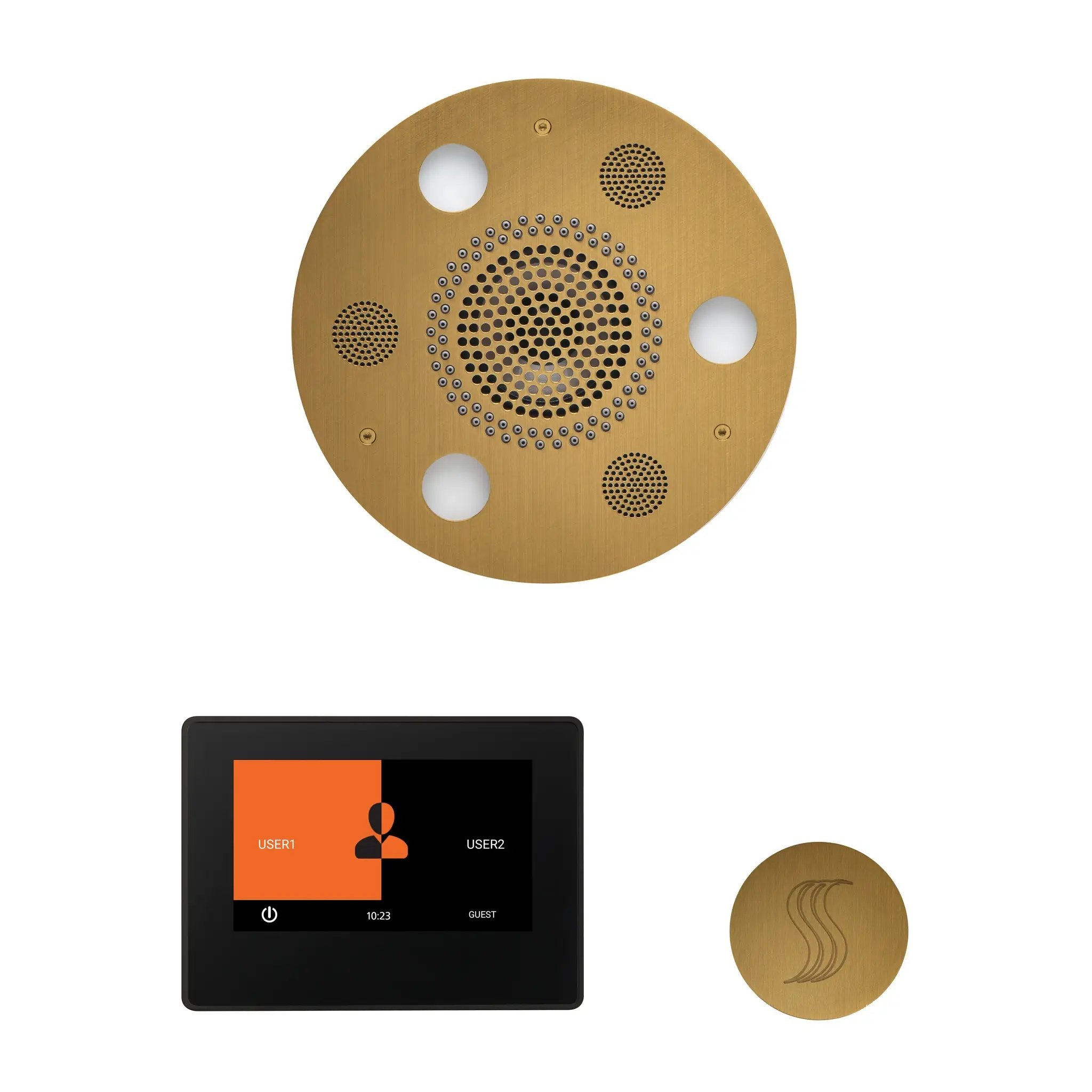Thermasol The Wellness Steam Package with 7" ThermaTouch Round by Thermasol