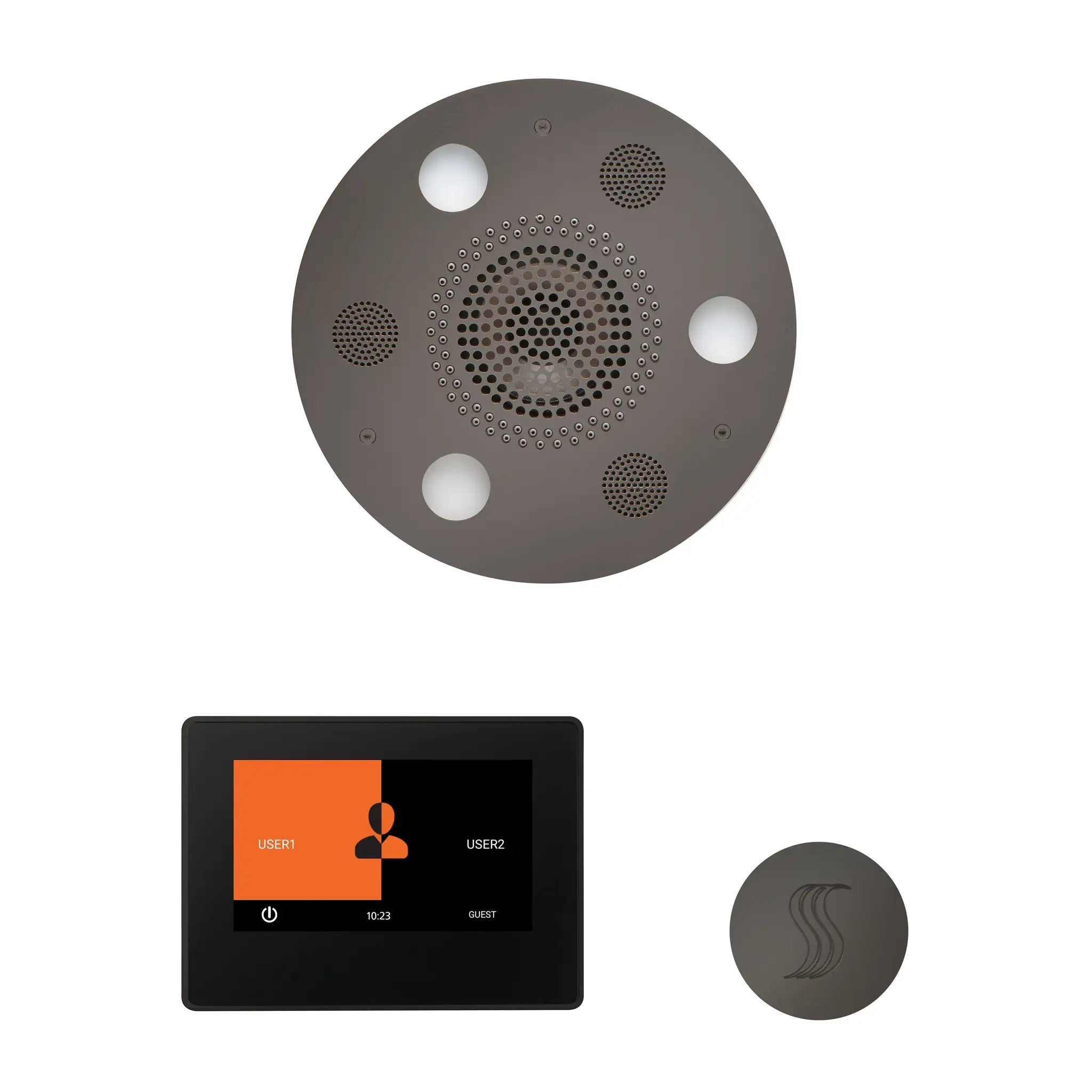 Thermasol The Wellness Steam Package with 7" ThermaTouch Round by Thermasol