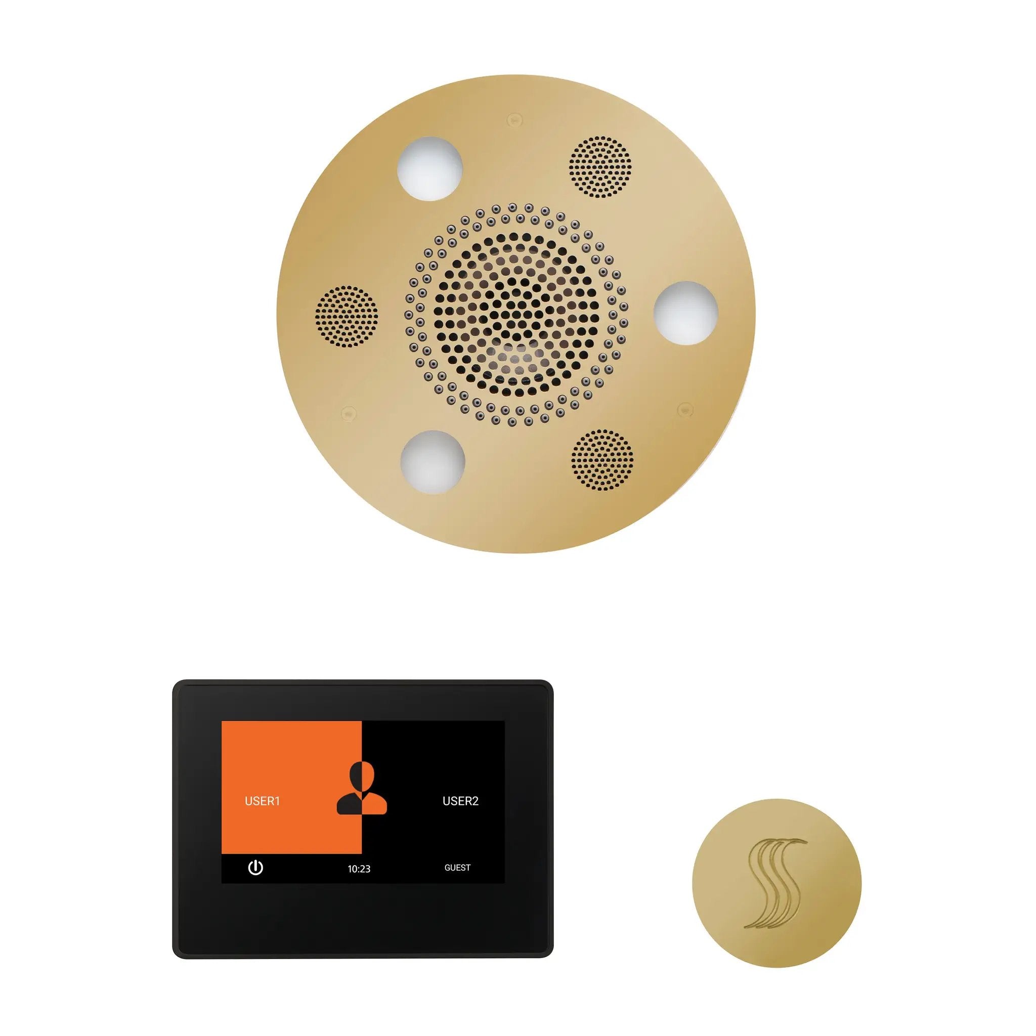 Thermasol The Wellness Steam Package with 7" ThermaTouch Round by Thermasol