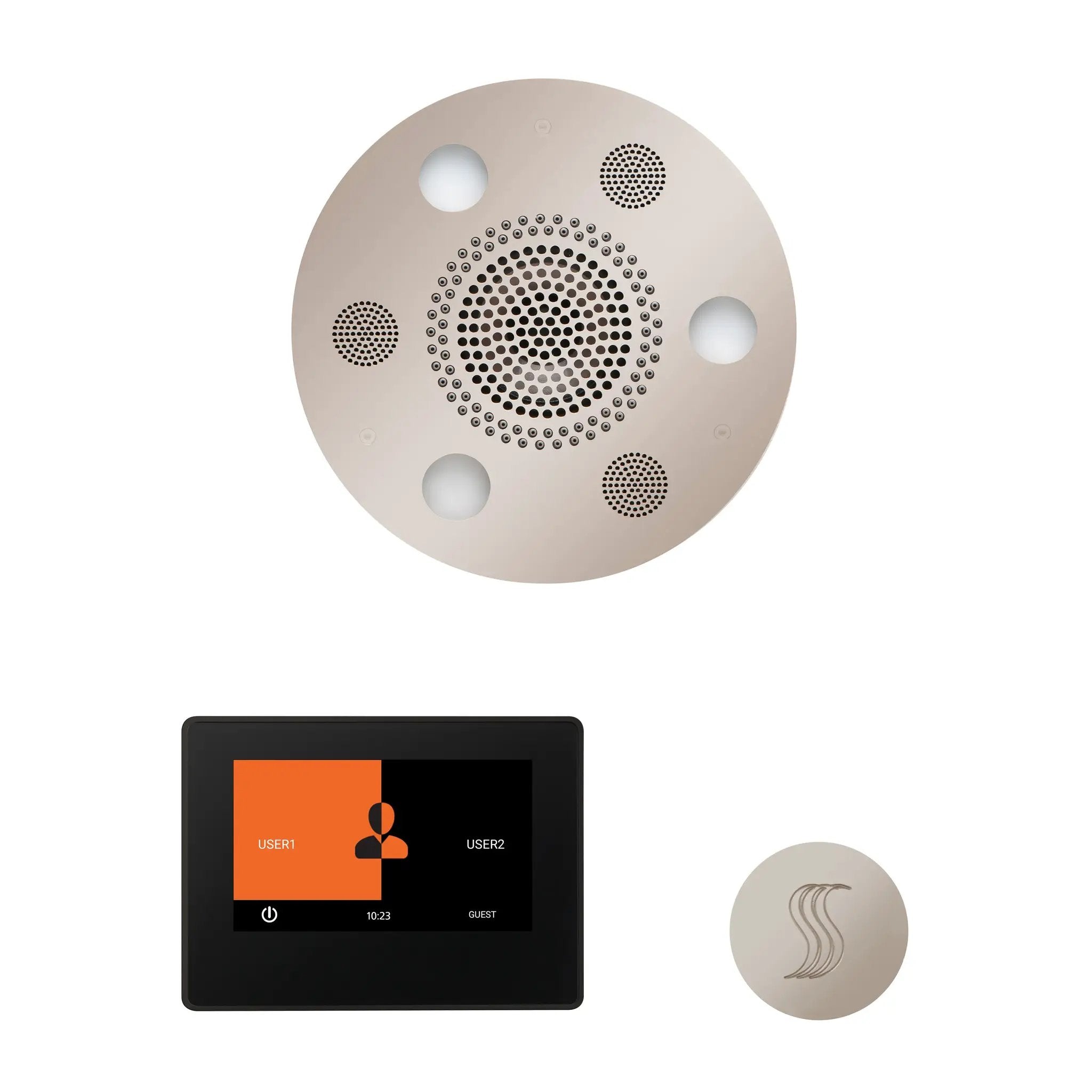 Thermasol The Wellness Steam Package with 7" ThermaTouch Round by Thermasol