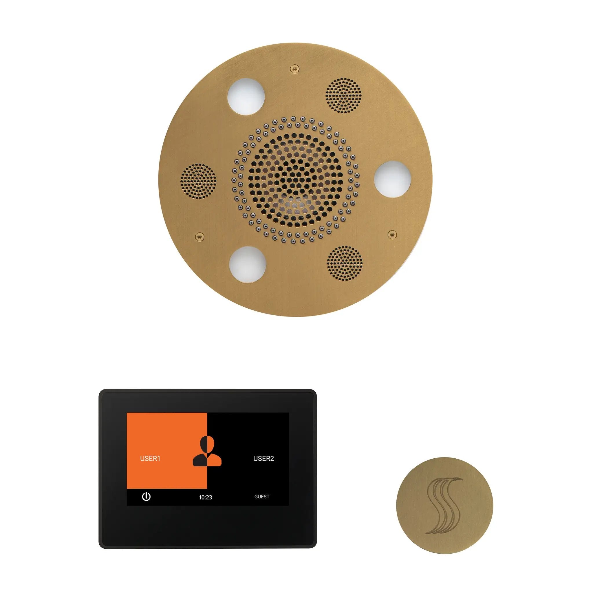 Thermasol The Wellness Steam Package with 7" ThermaTouch Round by Thermasol