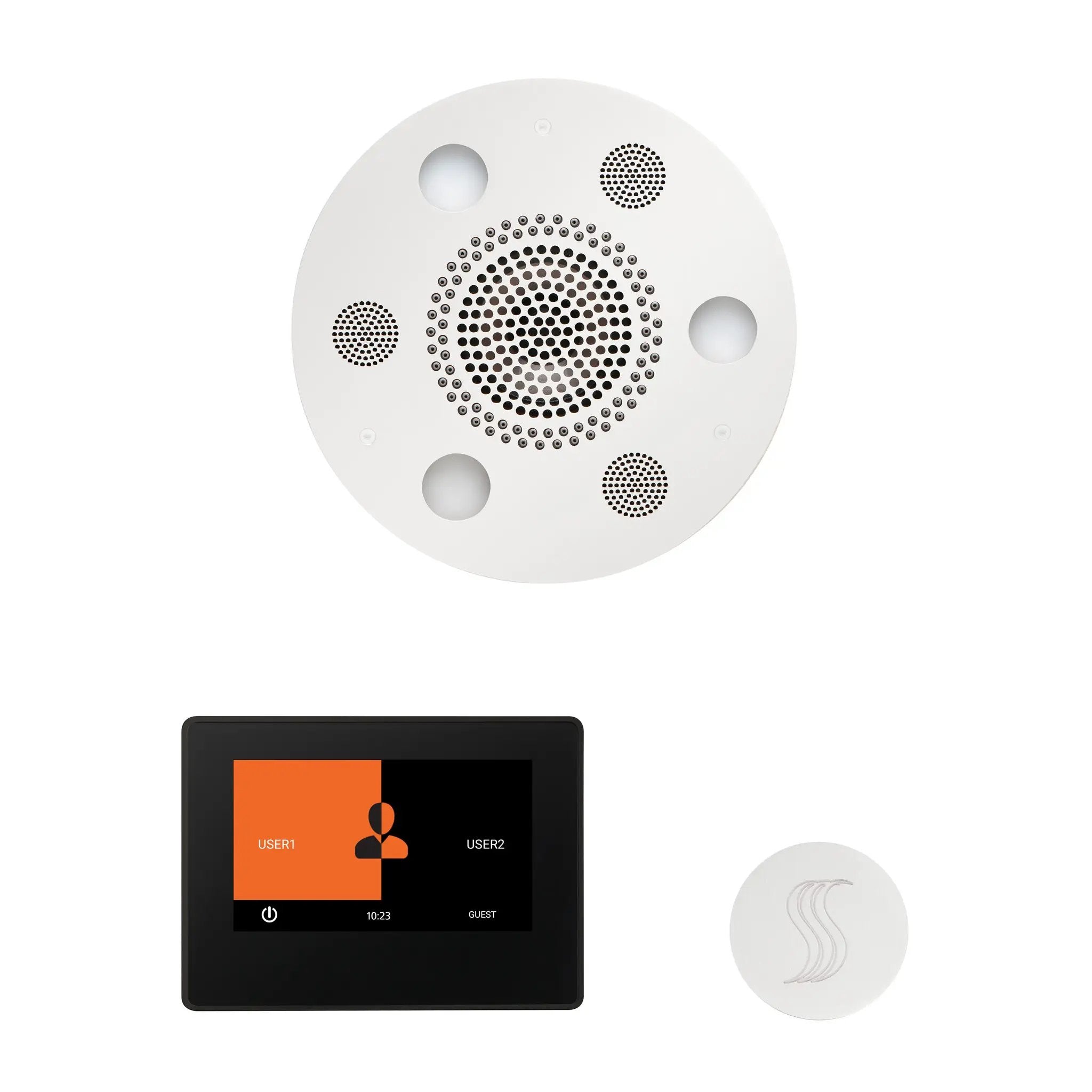 Thermasol The Wellness Steam Package with 7" ThermaTouch Round by Thermasol
