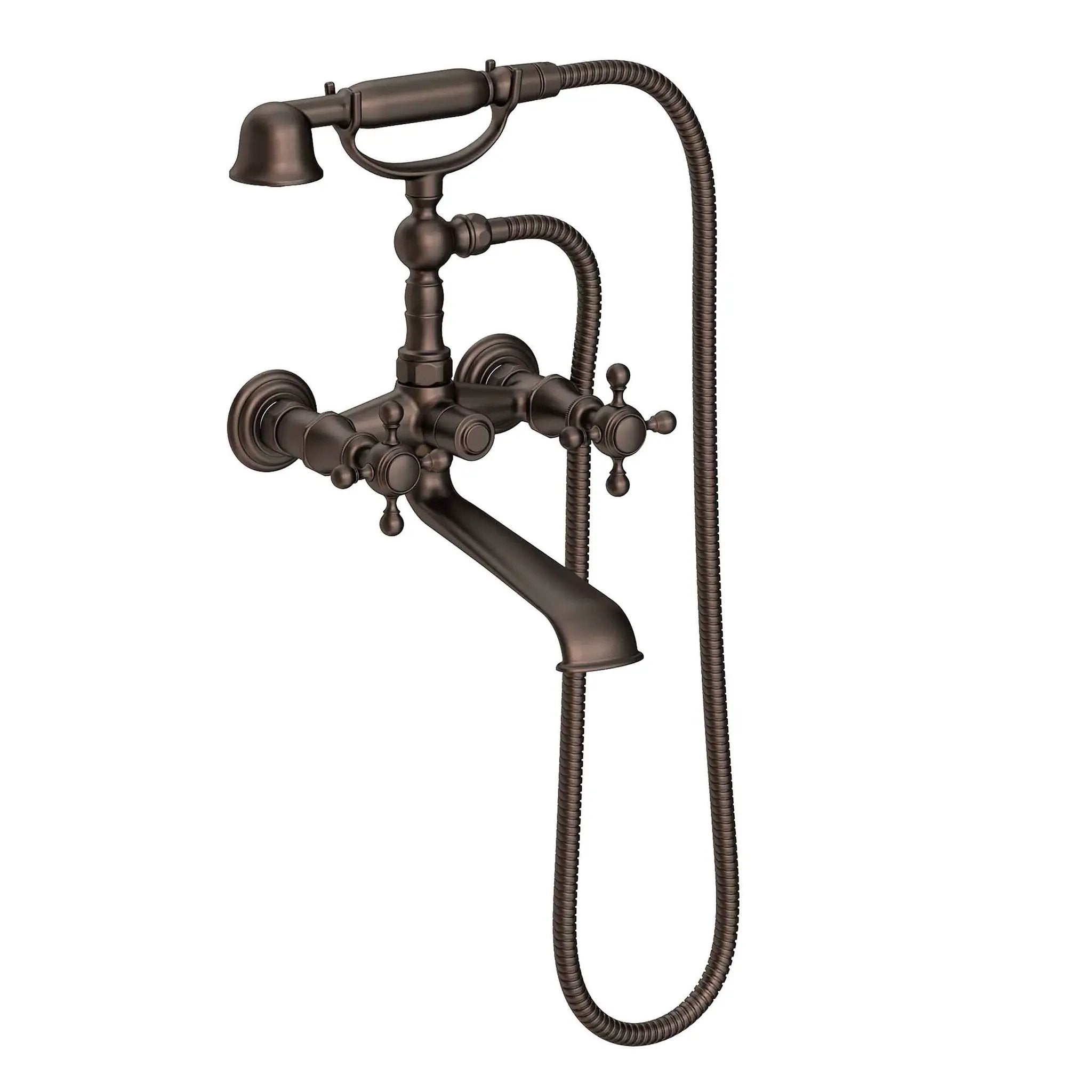 Newport Brass Victoria Exposed Tub & Hand Shower Set - Wall Mount by Newport Brass