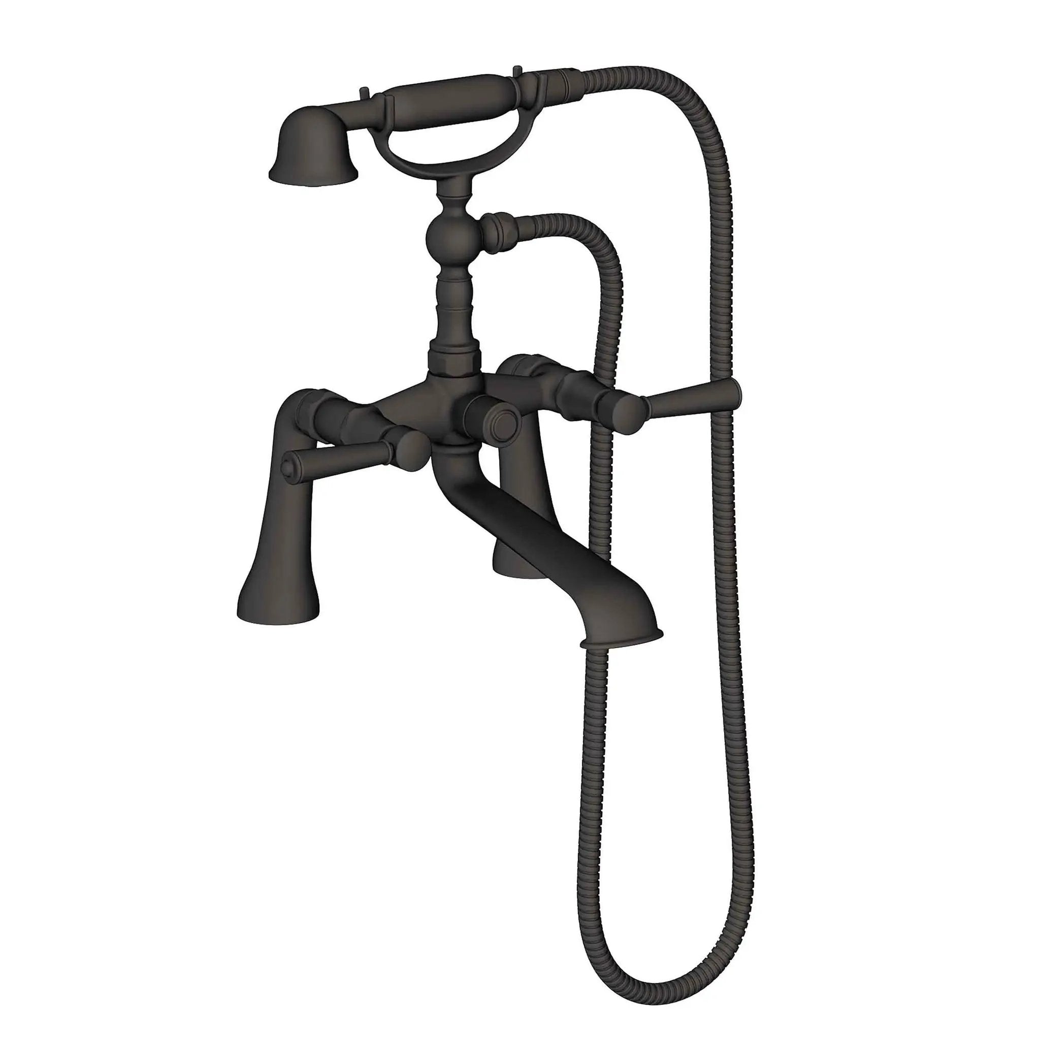 Newport Brass Metropole Exposed Tub & Hand Shower Set - Deck Mount by Newport Brass