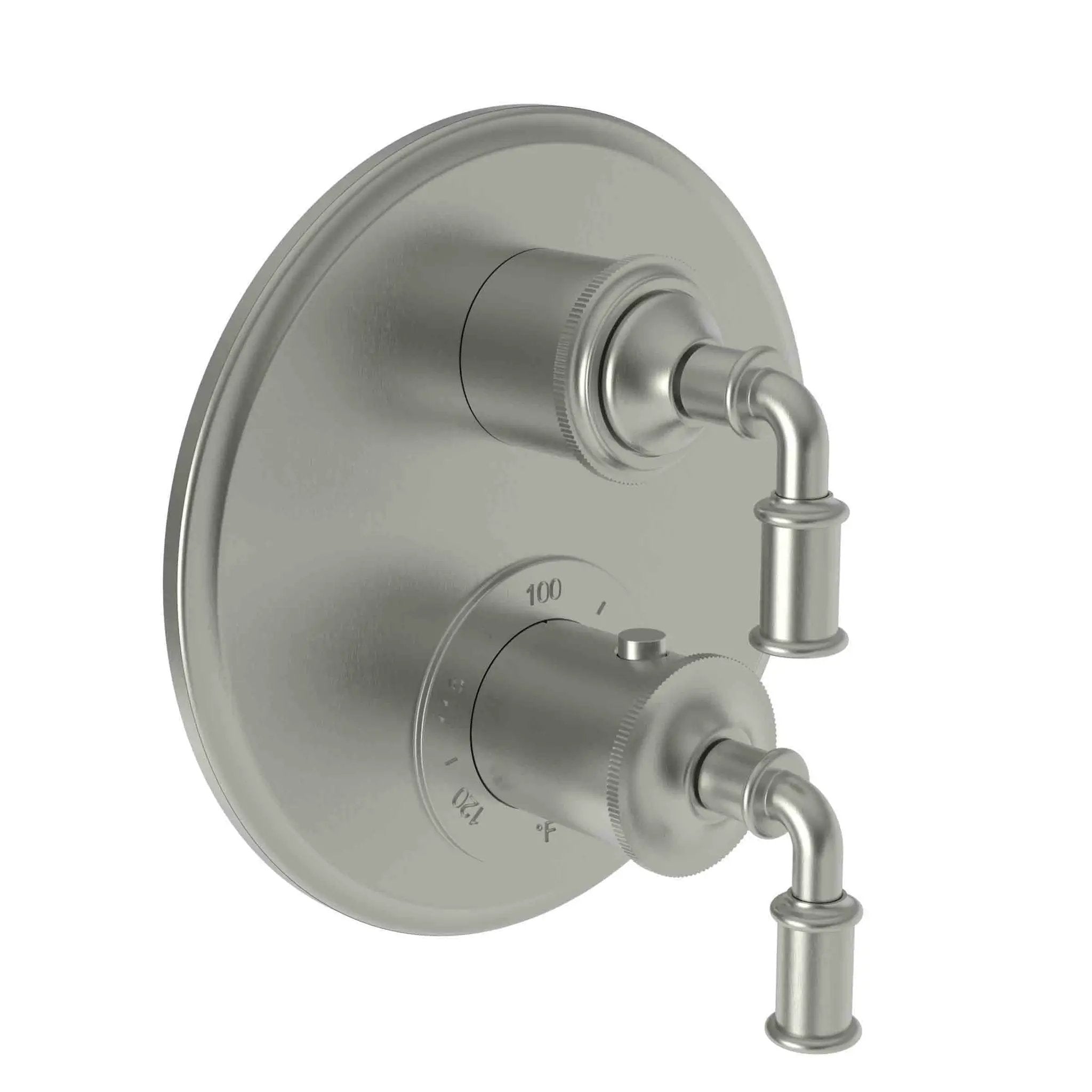 Newport Brass Taft 1/2" Round Thermostatic Trim Plate with Handle by Newport Brass