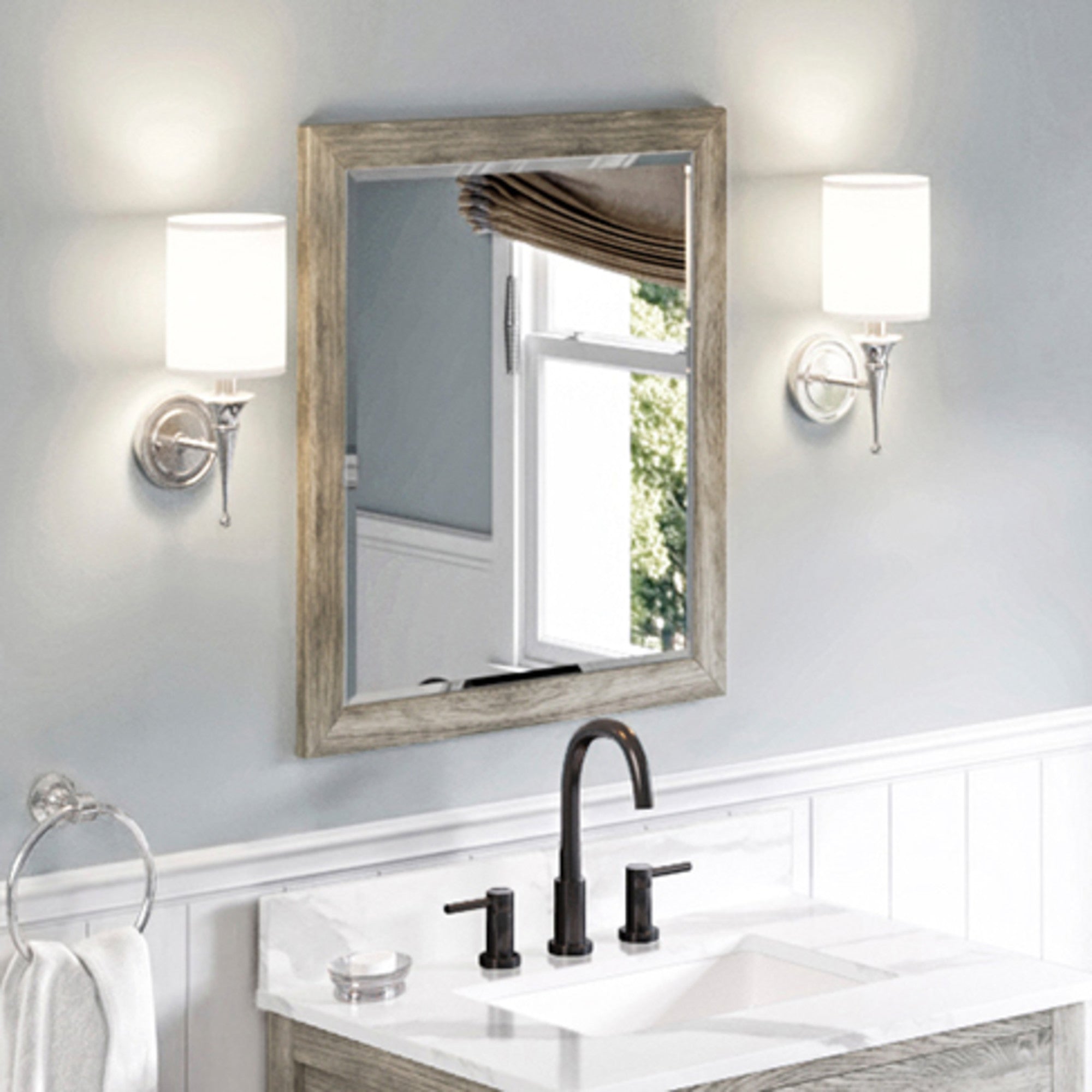 Jeffrey Alexander Cade 24 W x 1" D x 28" H Mirror