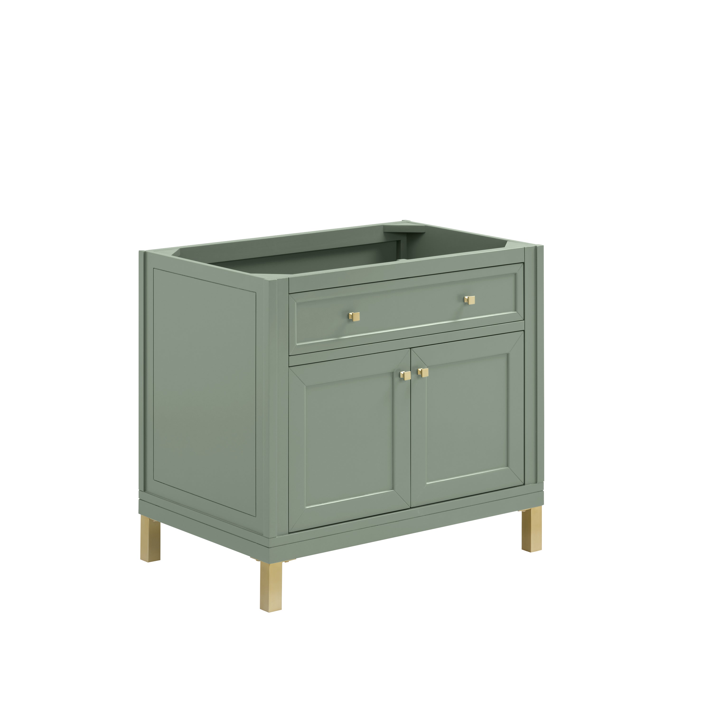 James Martin Vanities Chicago 36" Single Vanity - Smokey Celadon