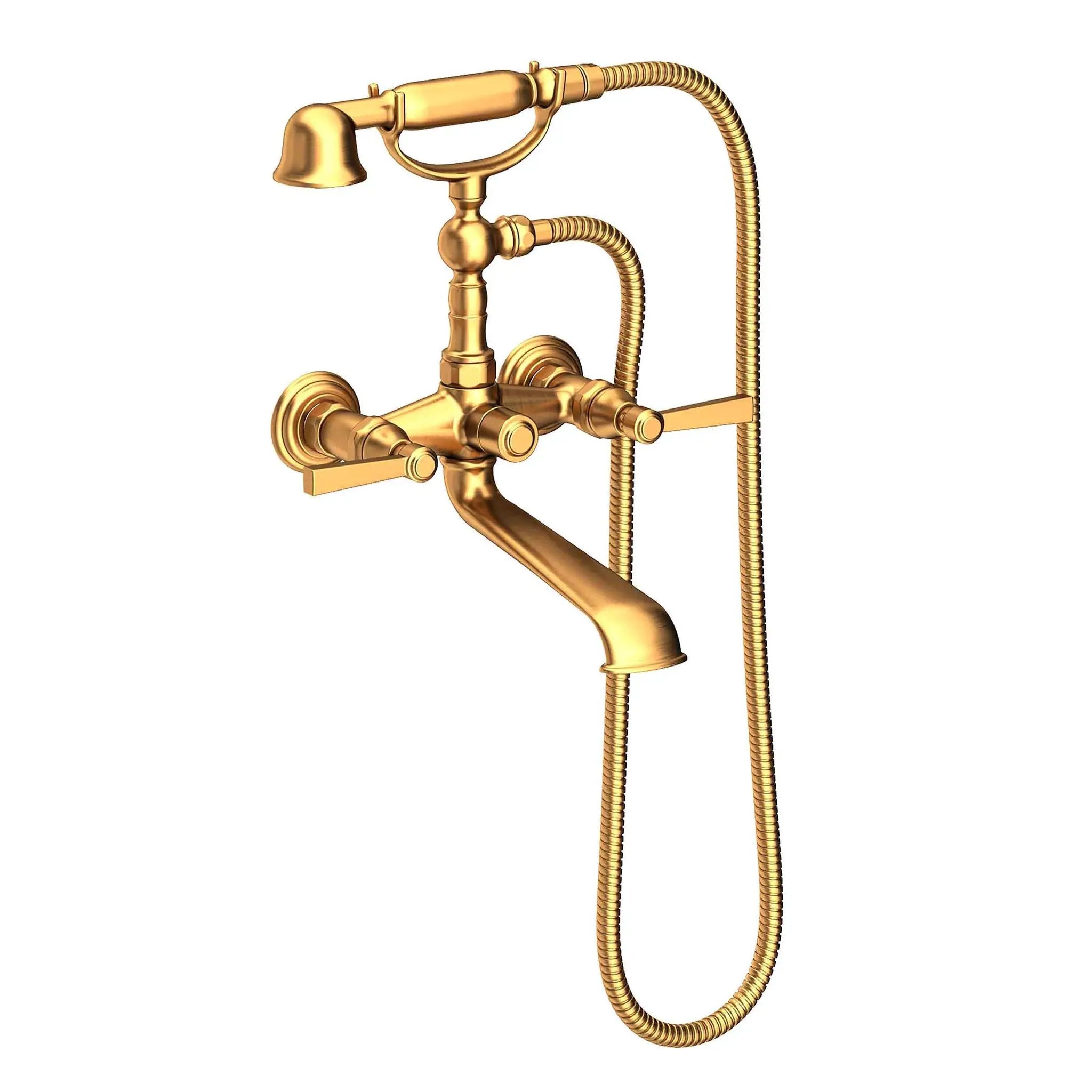 Newport Brass Astor Exposed Tub & Hand Shower Set - Wall Mount by Newport Brass