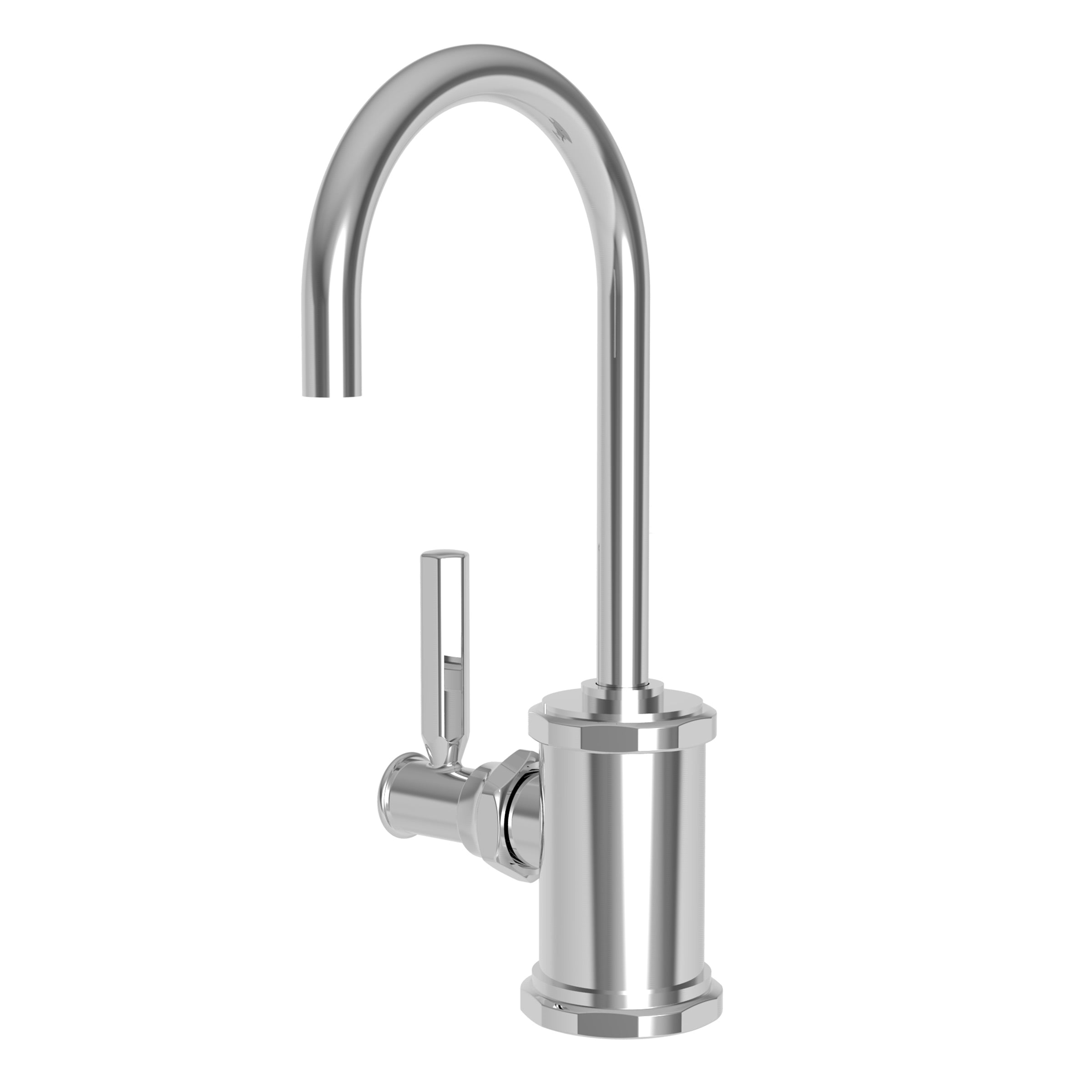 polished chrome water dispenser