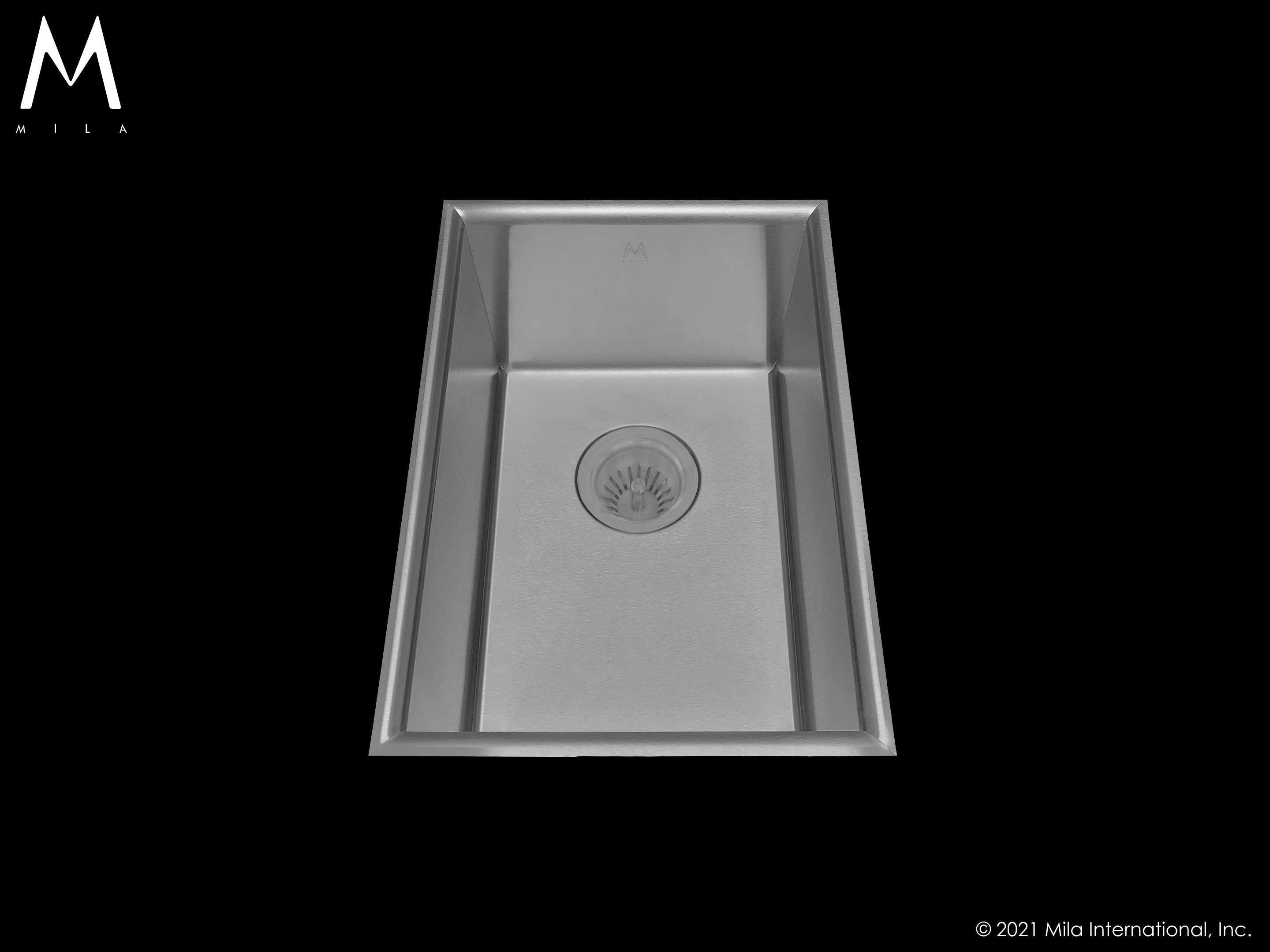 satin brushed ss kitchen sink