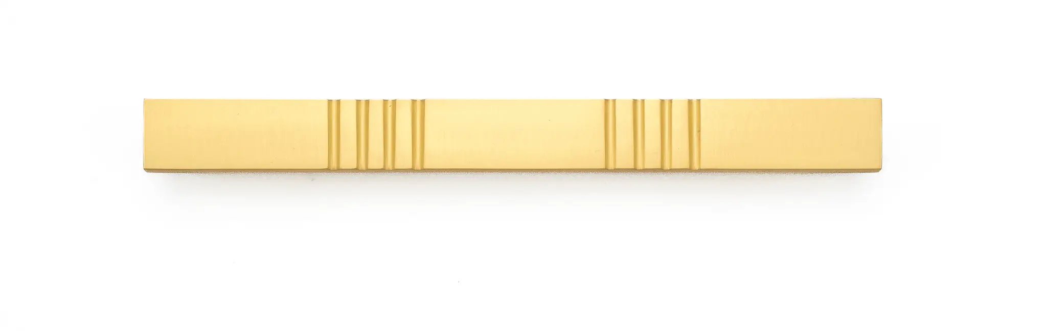 satin brass pull