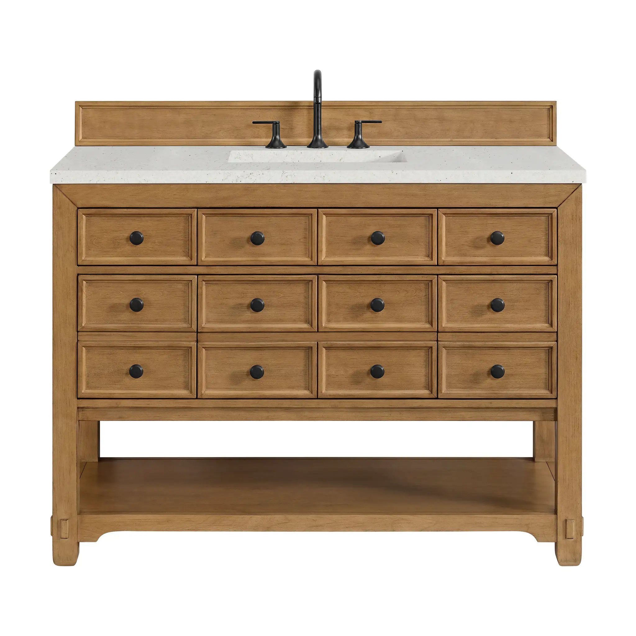 James Martin Malibu 48" Single Vanity Set - Amber Birch by James Martin Vanities