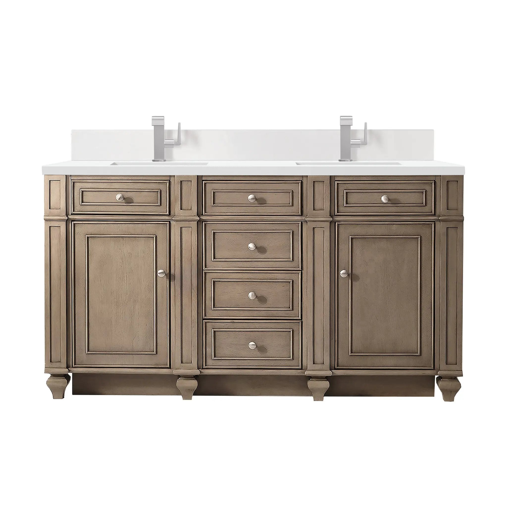 whitewashed walnut vanity