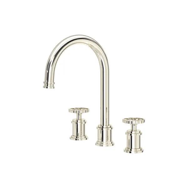 Rohl Perrin & Rowe Armstrong Widespread Lavatory Faucet with C-Spout by Rohl