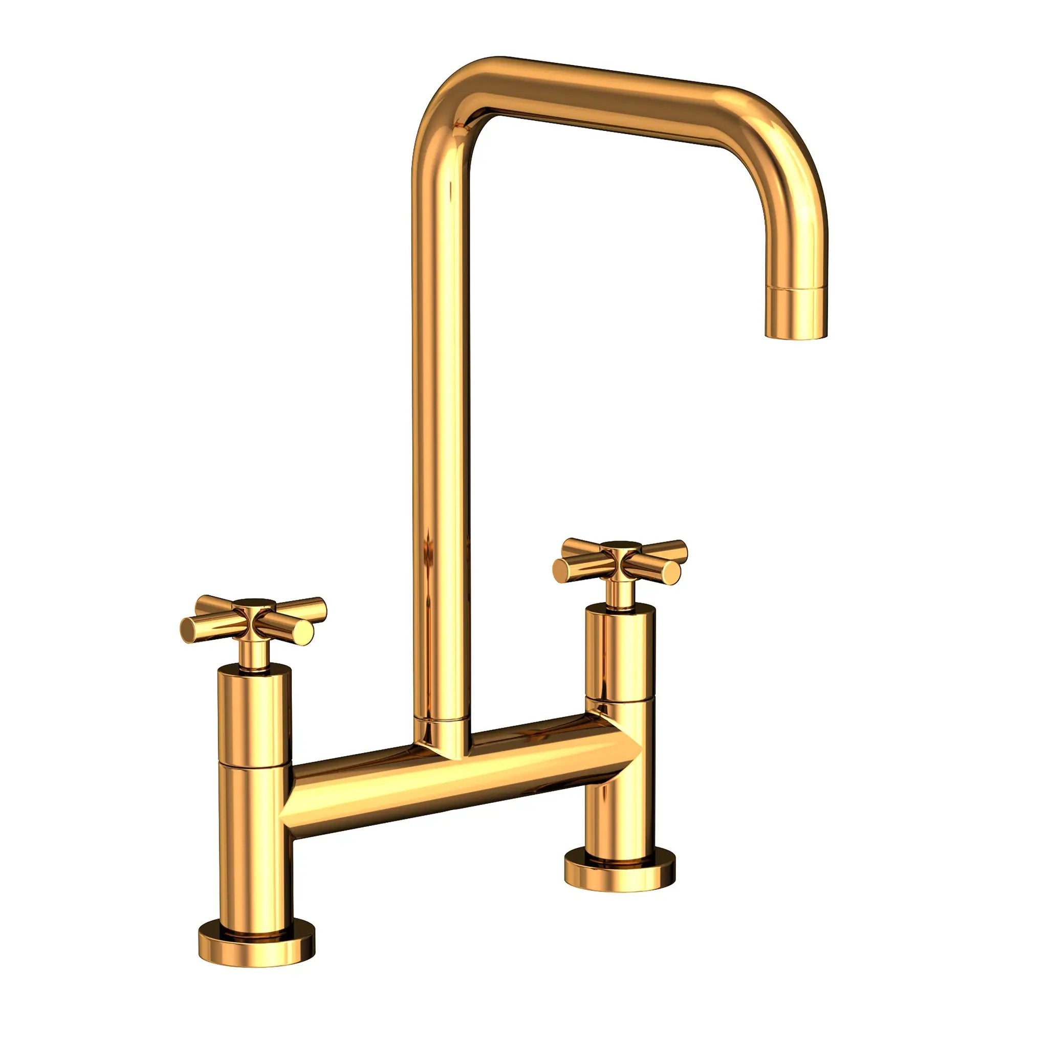 Newport Brass East Square Kitchen Bridge Faucet by Newport Brass