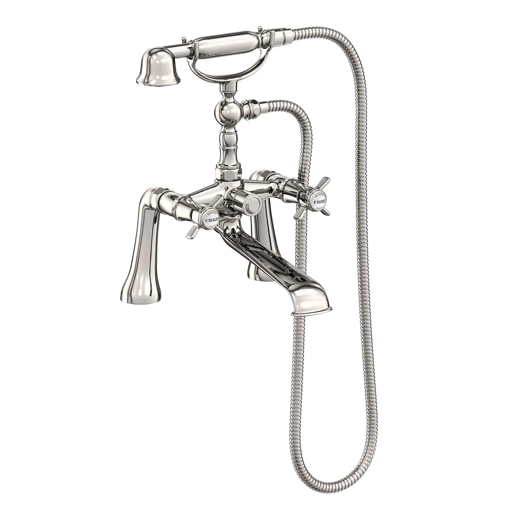 Newport Brass Fairfield Exposed Tub & Hand Shower Set - Deck Mount by Newport Brass
