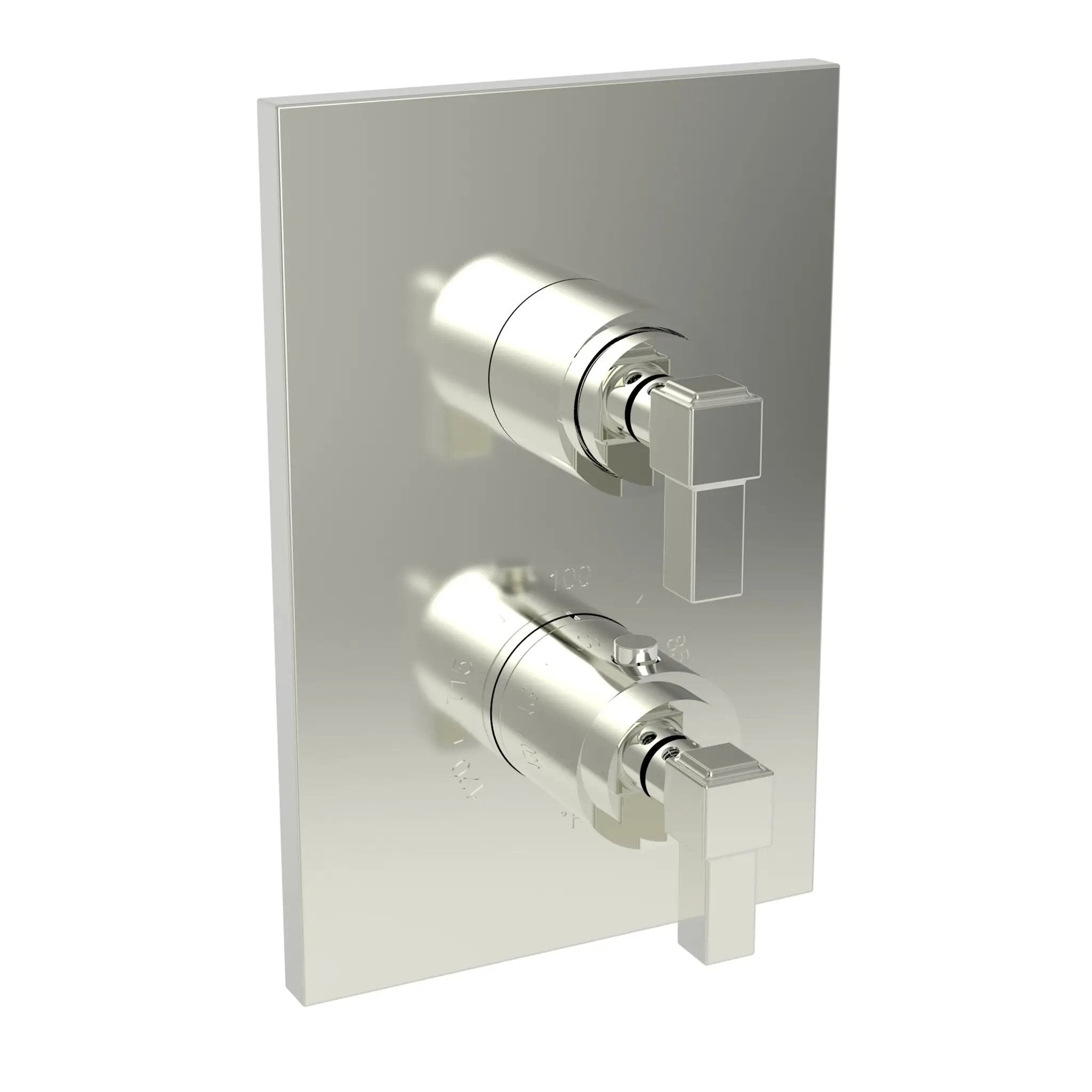 Newport Brass Malvina 1/2" Square Thermostatic Trim Plate with Handle by Newport Brass