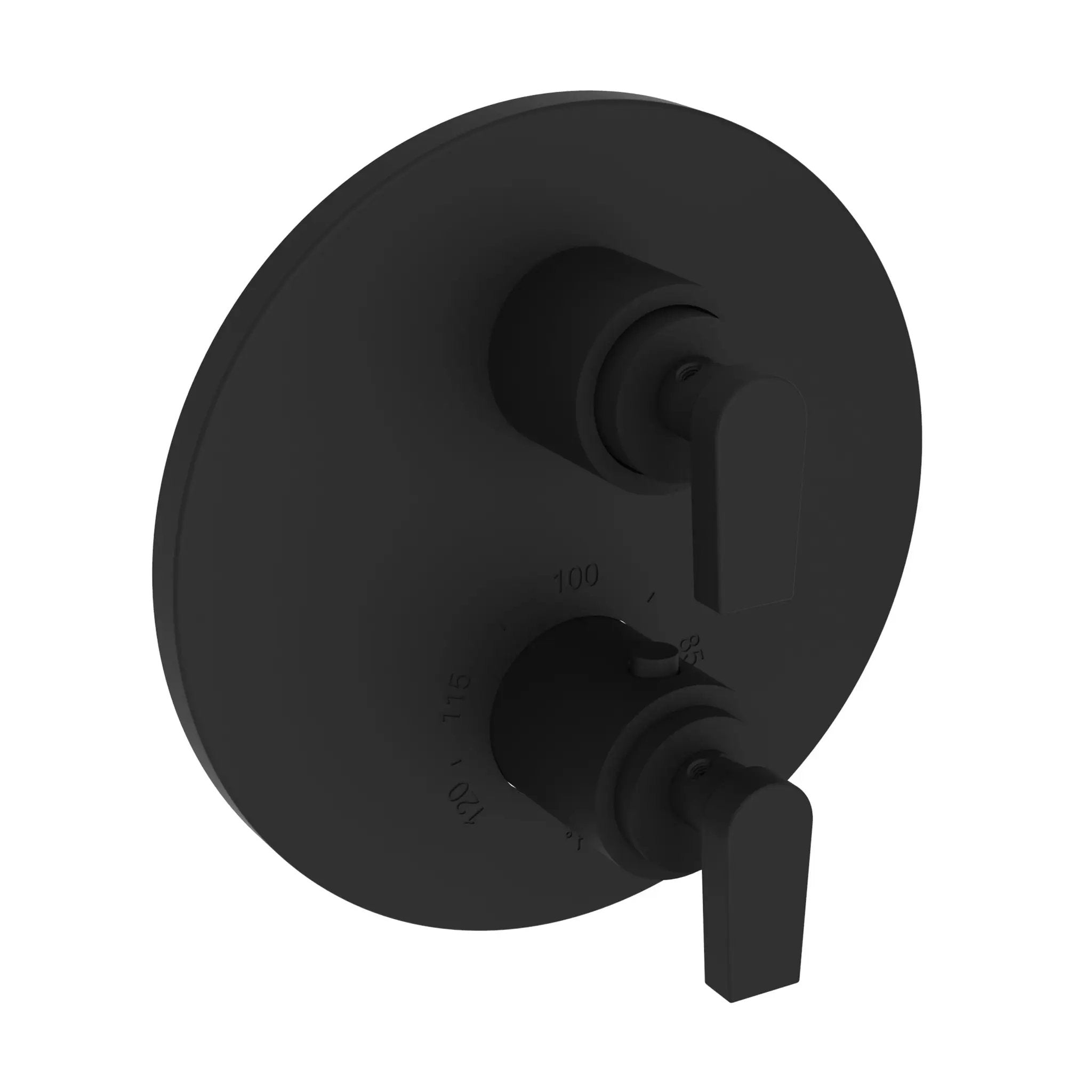 Newport Brass Dorrance 1/2" Round Thermostatic Trim Plate with Handle by Newport Brass