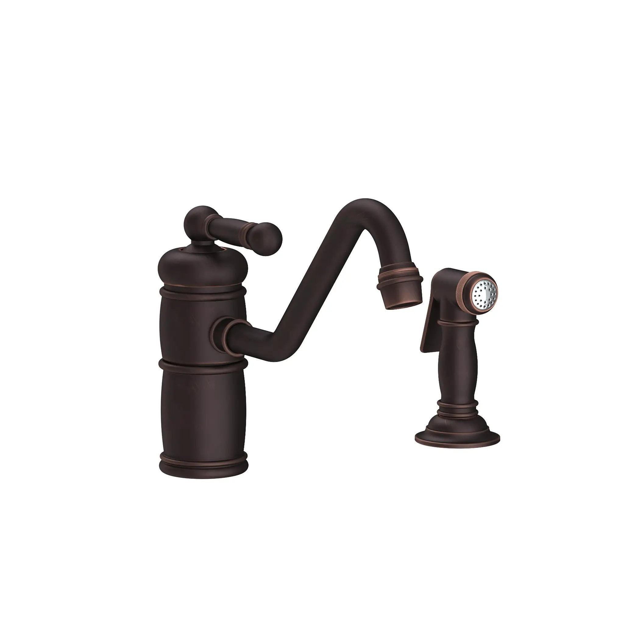 Newport Brass Nadya Single Handle Kitchen Faucet with Side Spray by Newport Brass