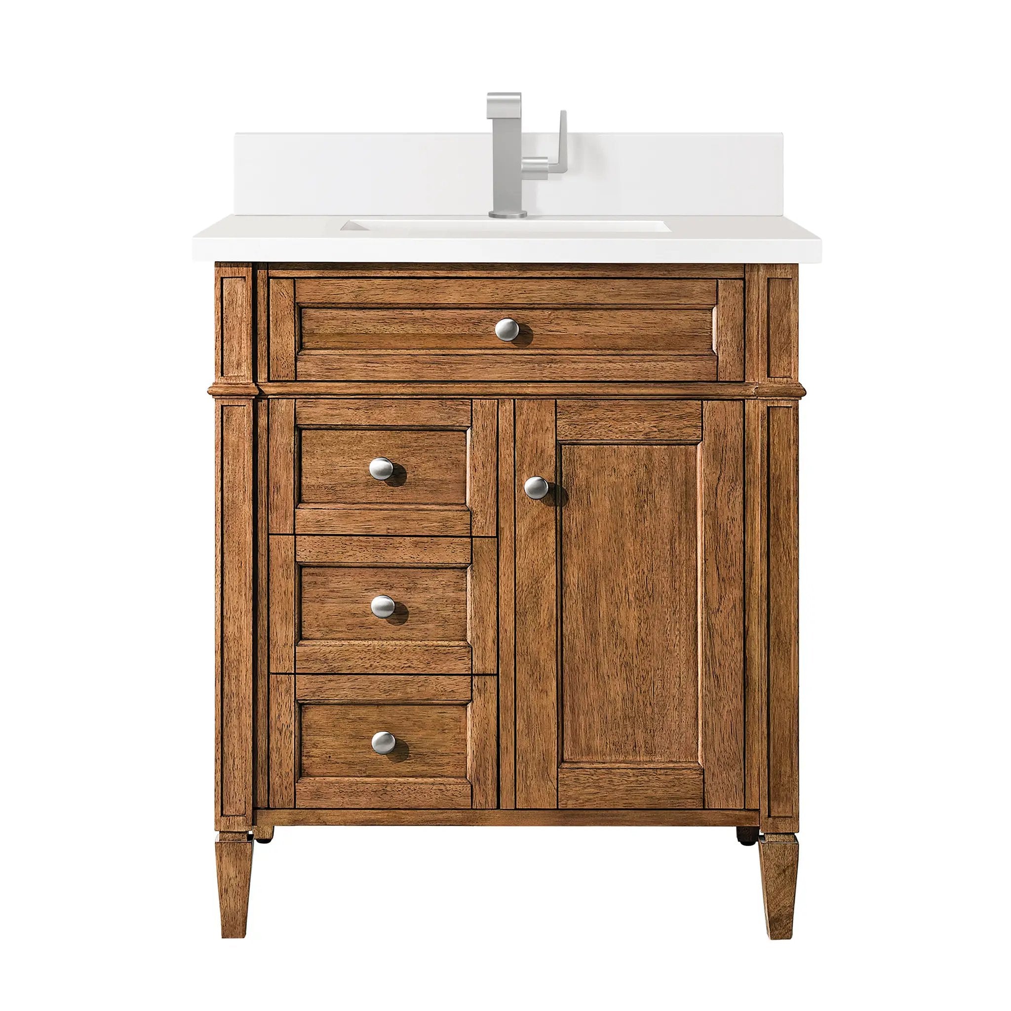 James Martin Brittany 30" Single Vanity Set - Saddle Brown by James Martin Vanities