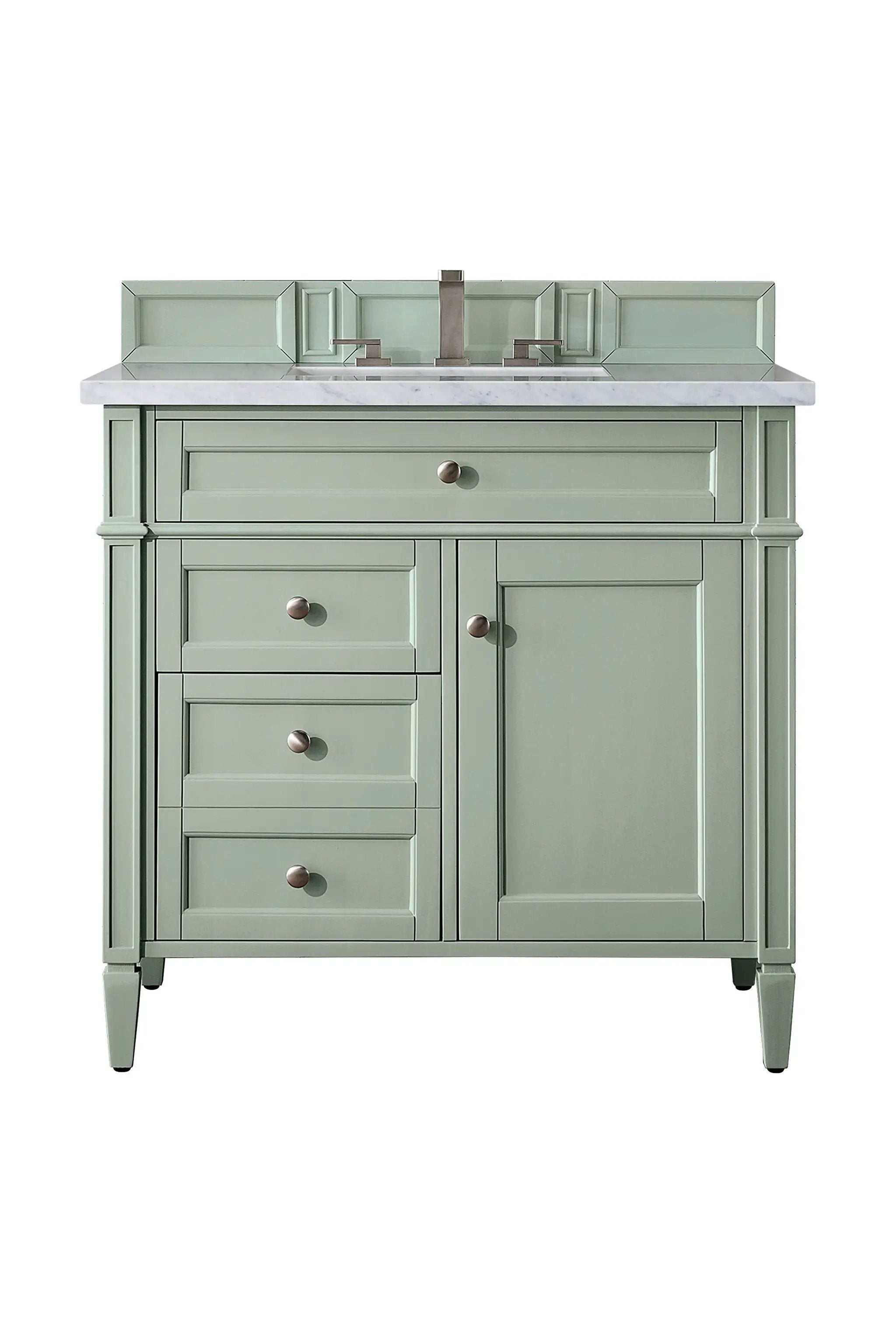 James Martin Brittany 36" Single Vanity Set - Sage Green by James Martin Vanities