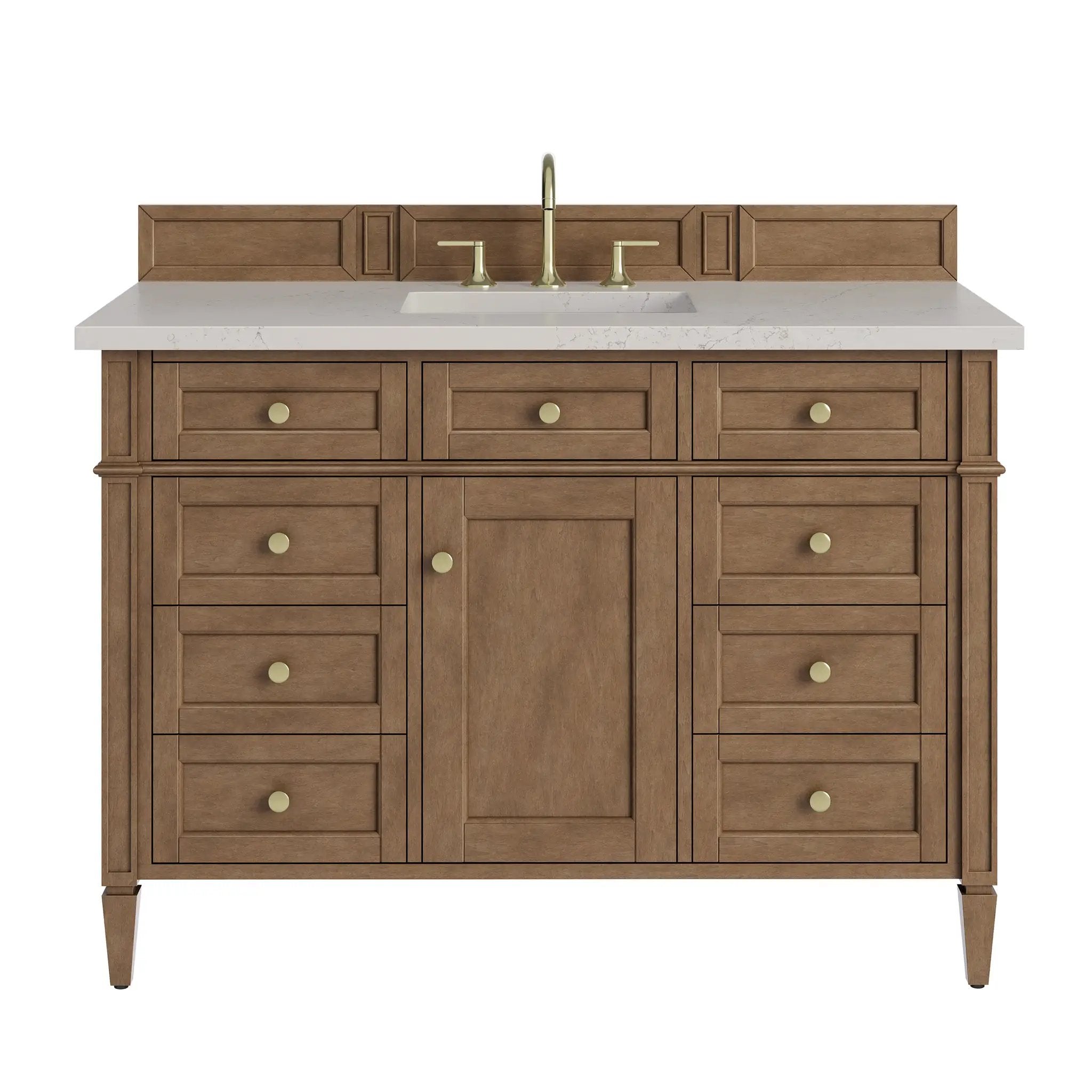 James Martin Brittany 48" Single Vanity Set - Pecan by James Martin Vanities