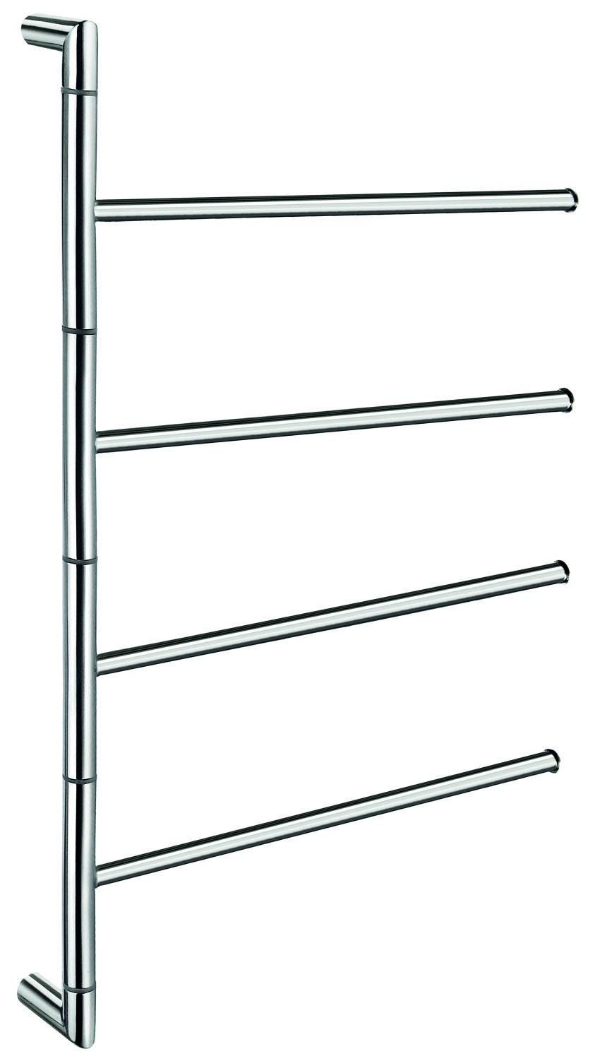 stainless steel polished towel bar
