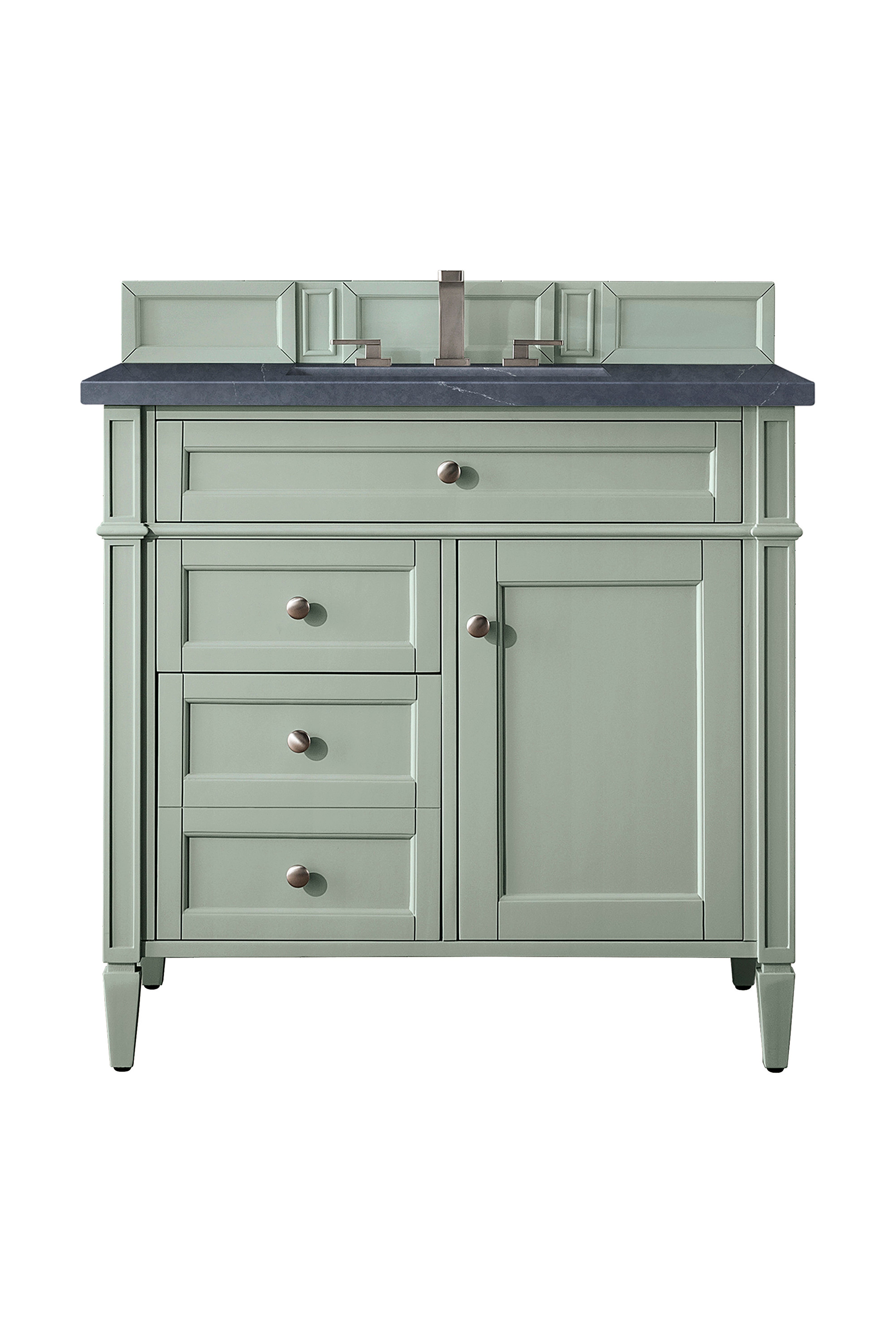 James Martin Vanities Brittany 36" Single Vanity - Sage Green