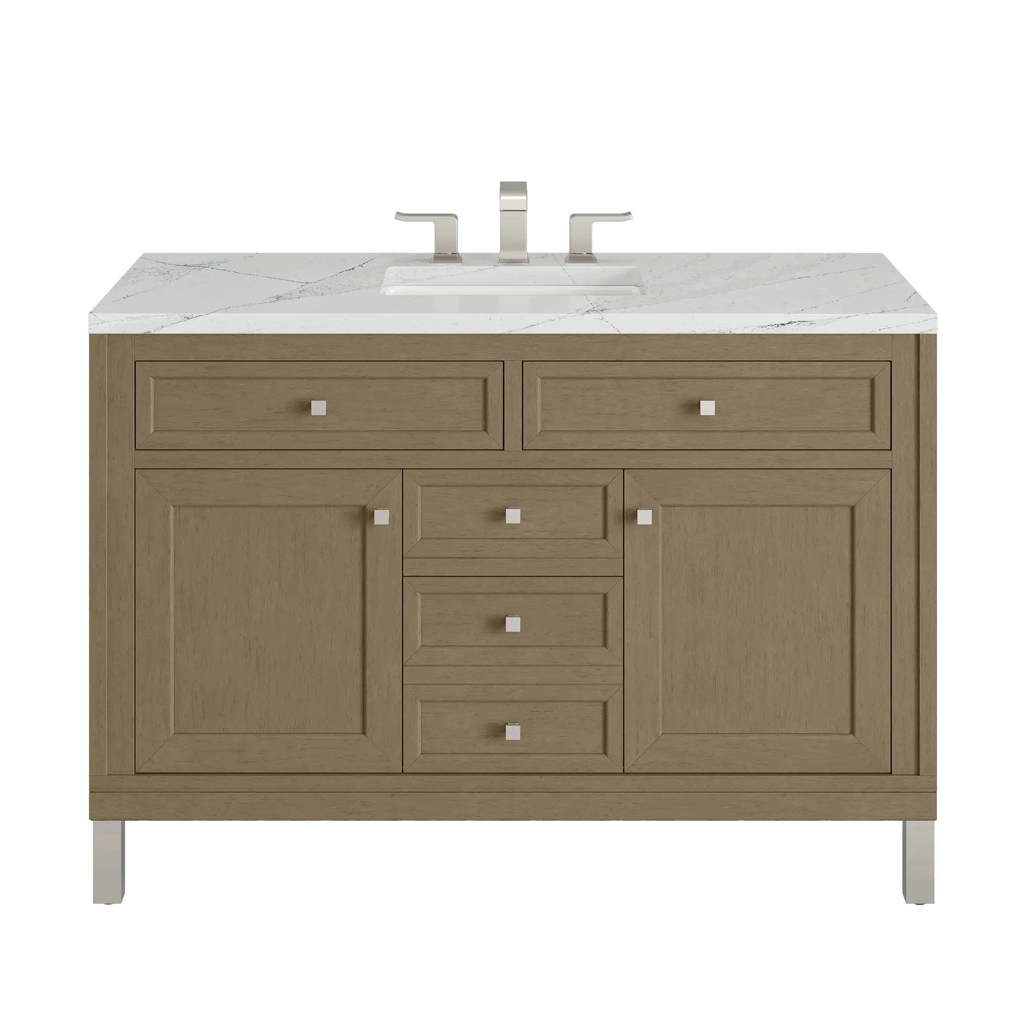 James Martin Chicago 48" Single Vanity Set - Walnut Whisper by James Martin Vanities