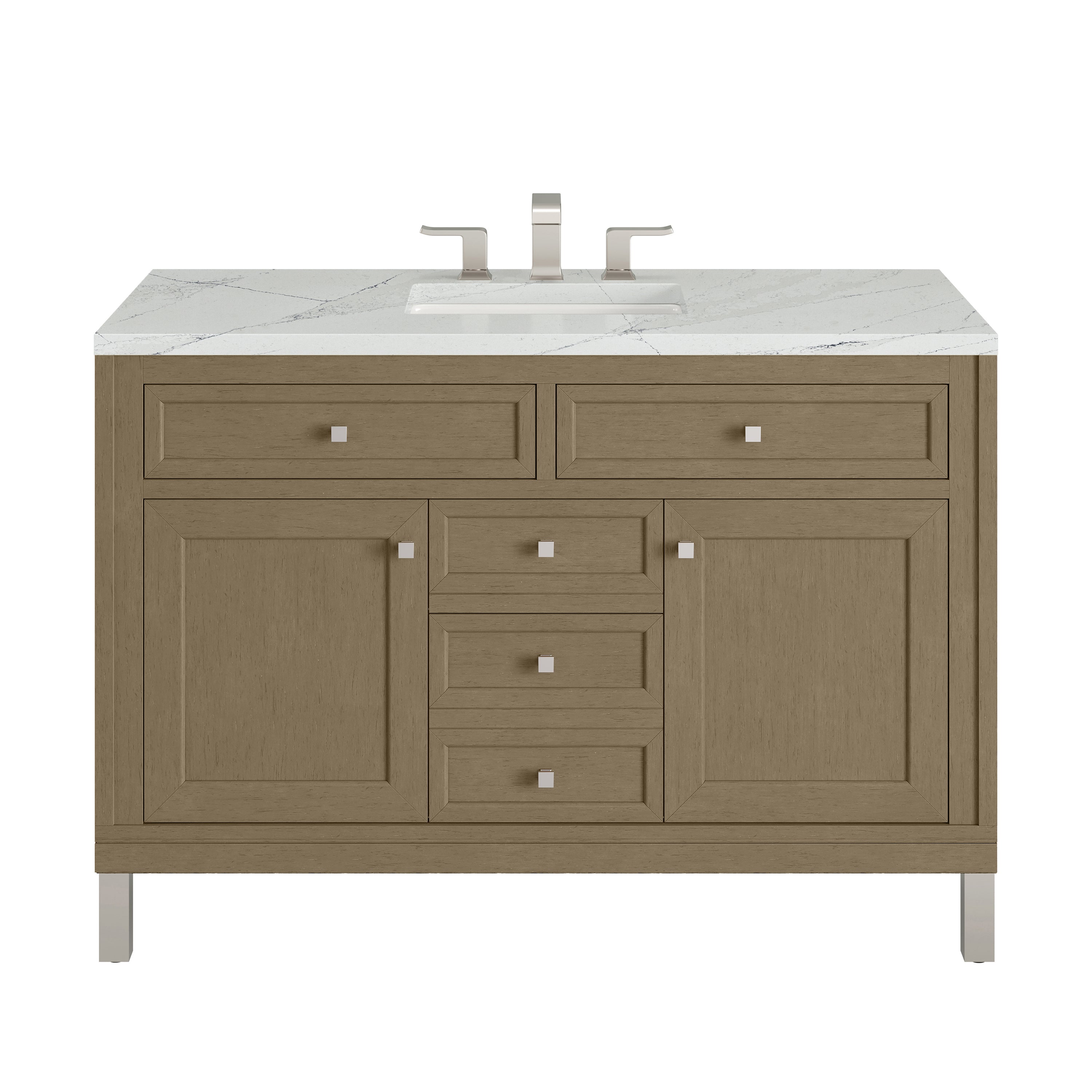 James Martin Vanities Chicago 48" Single Vanity - Walnut Whisper