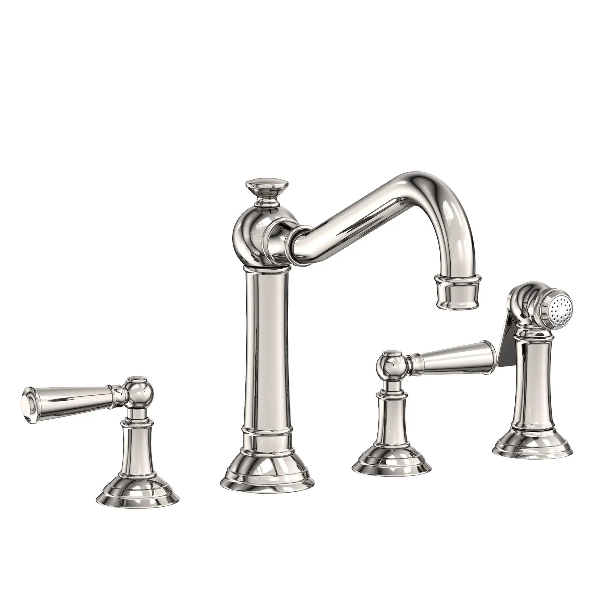 Newport Brass Jacobean Kitchen Faucet with Side Spray by Newport Brass