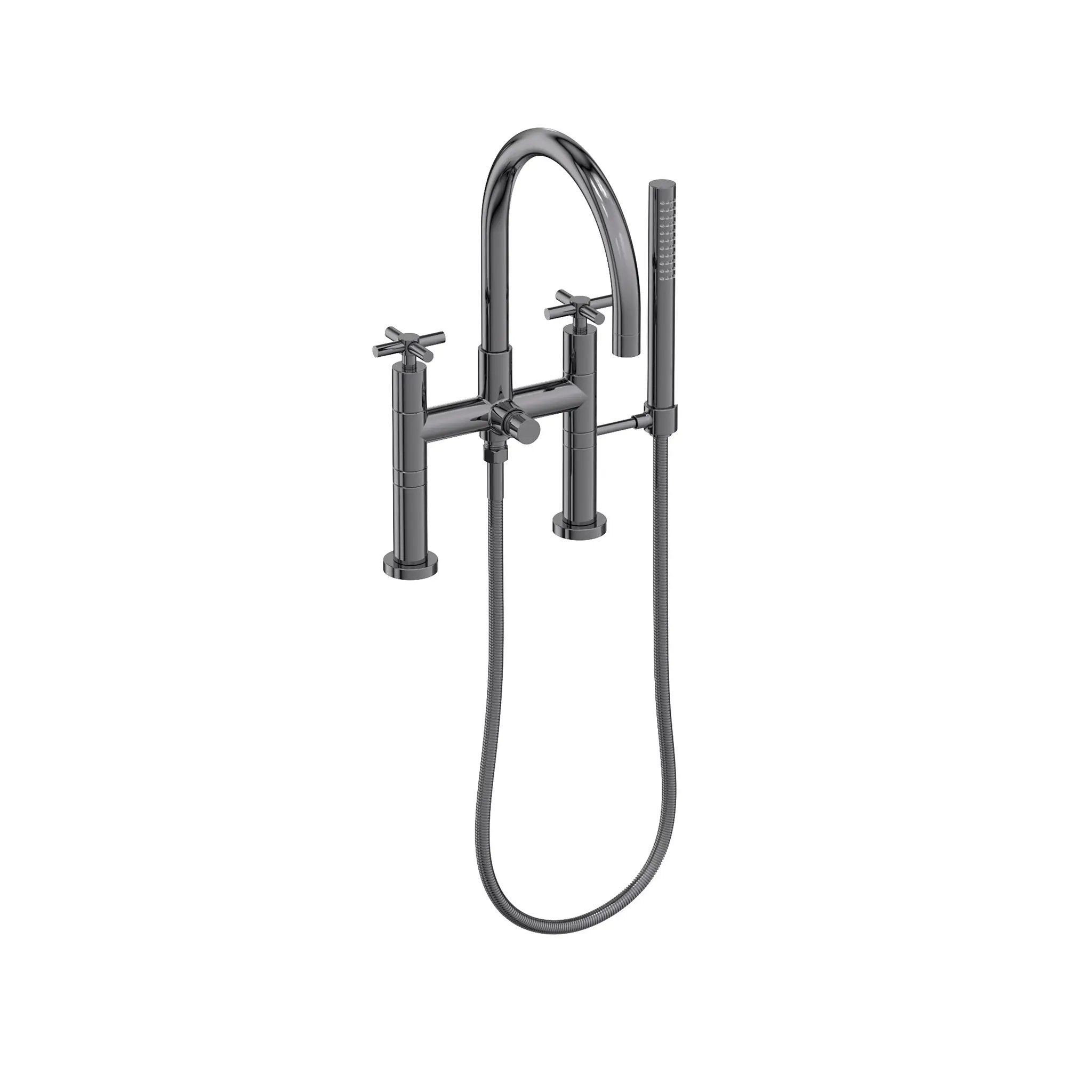 Newport Brass East Linear Exposed Tub & Hand Shower Set - Deck Mount by Newport Brass