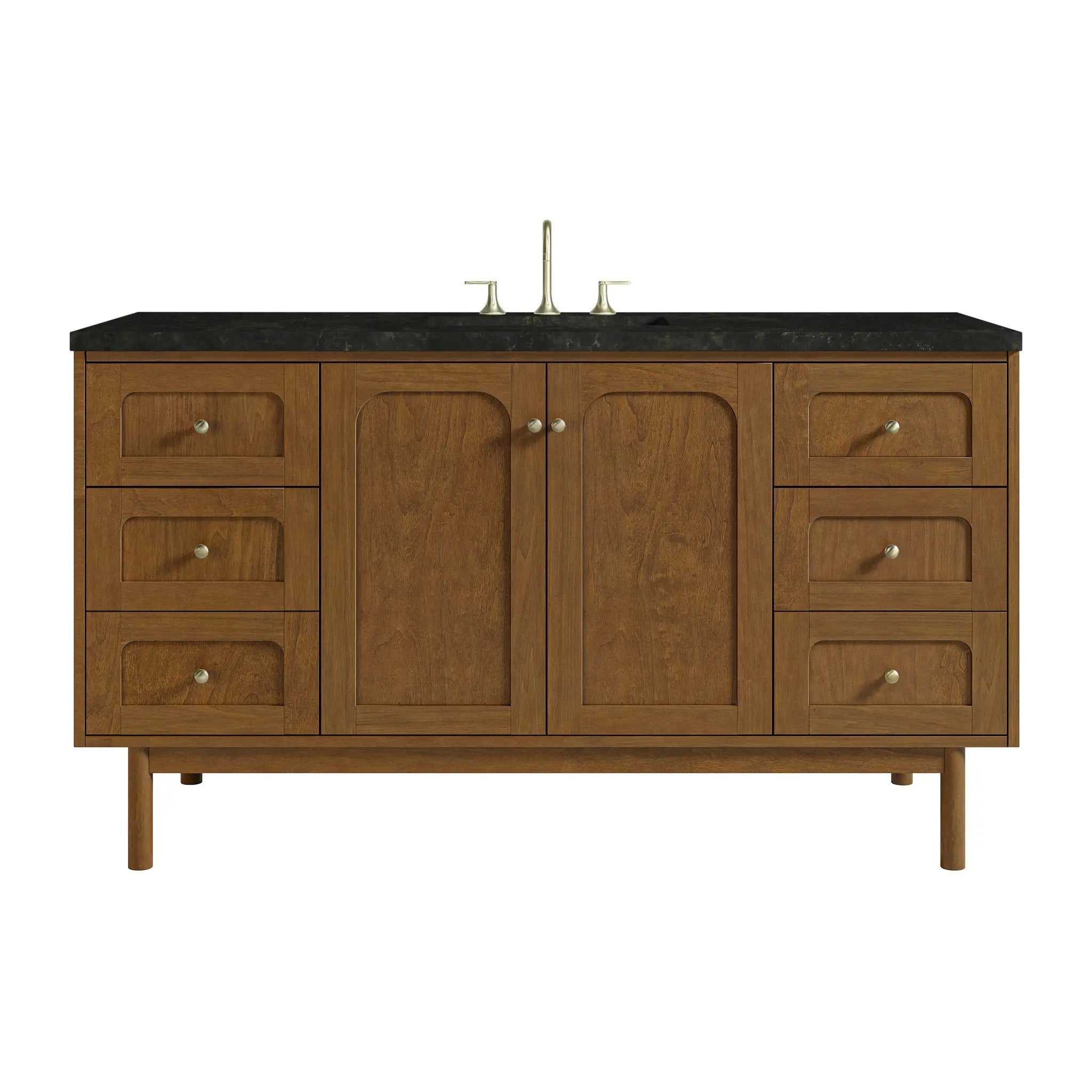 James Martin Laurent 60" Single Vanity Set - Honey Oak by James Martin Vanities