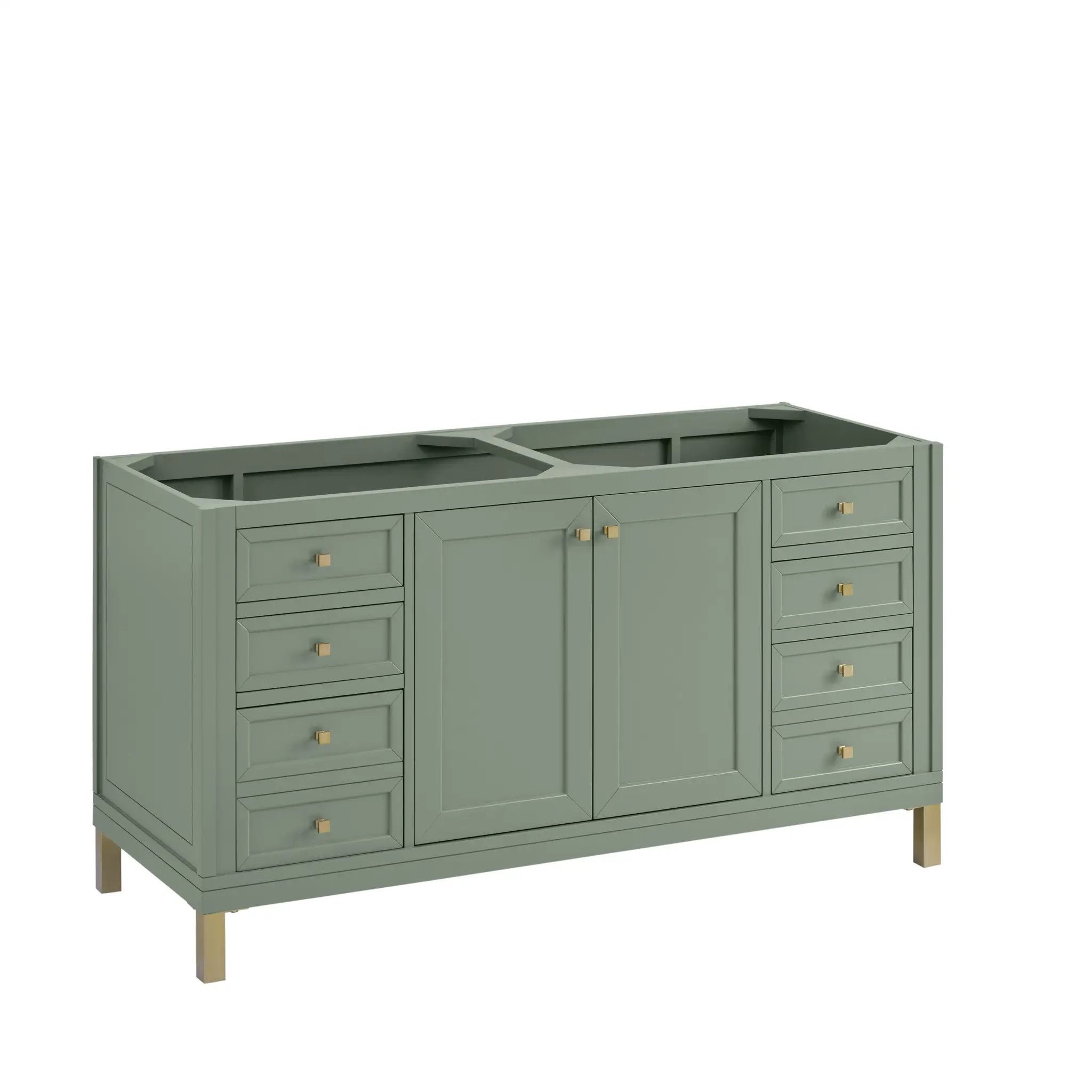 smokey celadon vanity