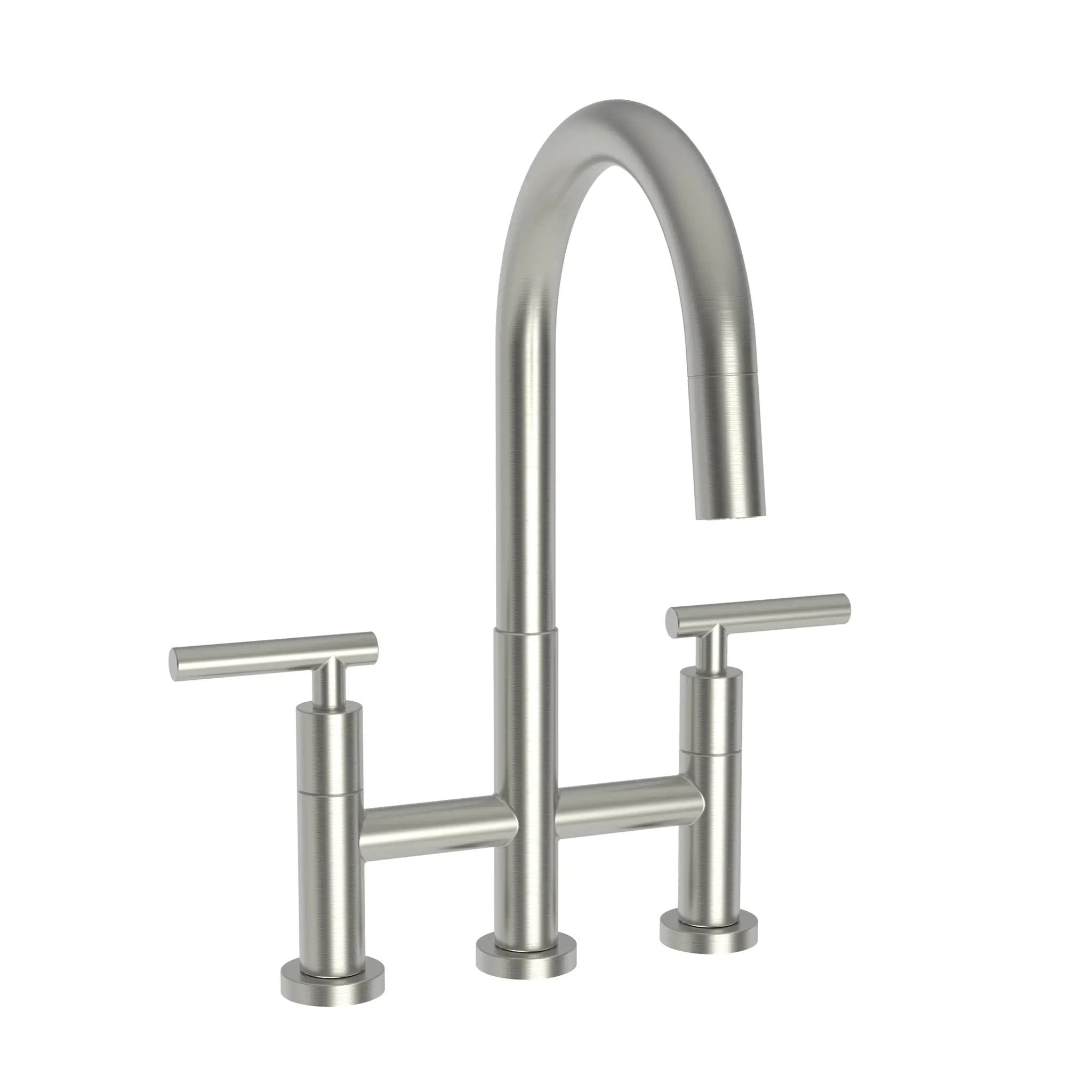 Newport Brass East Linear Kitchen Bridge Pull-Down Faucet by Newport Brass
