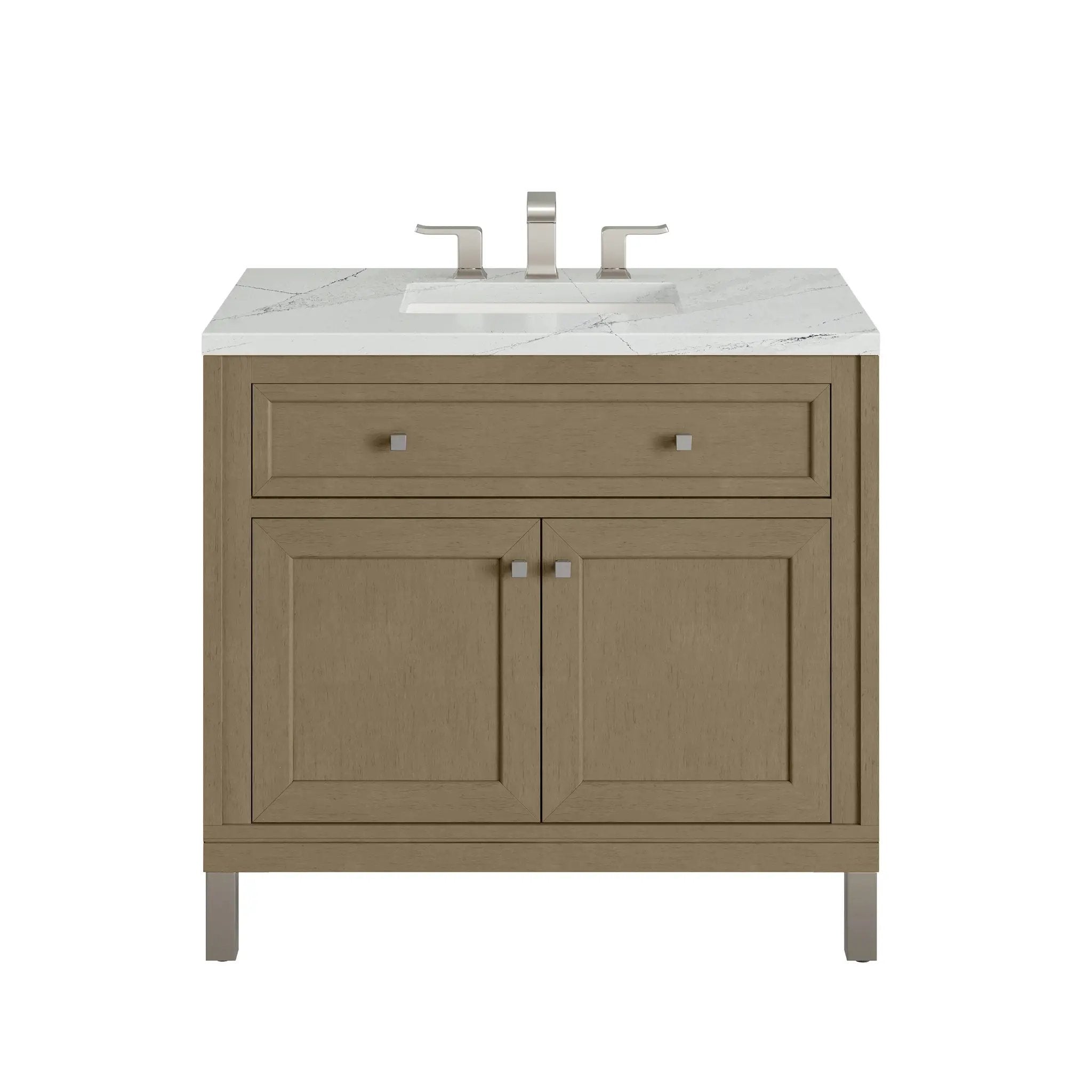 James Martin Chicago 36" Single Vanity Set - Walnut Whisper by James Martin Vanities