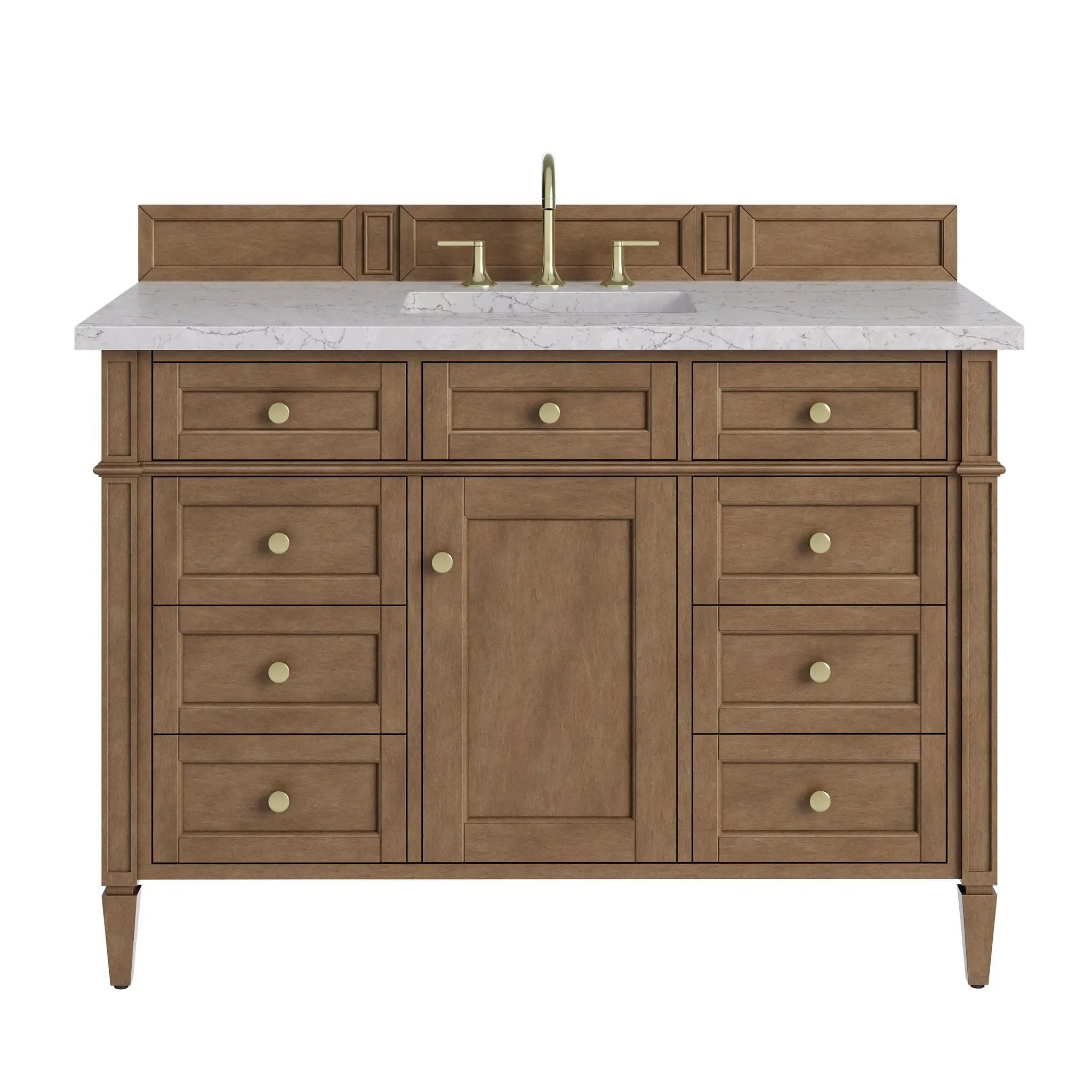 James Martin Brittany 48" Single Vanity Set - Pecan by James Martin Vanities
