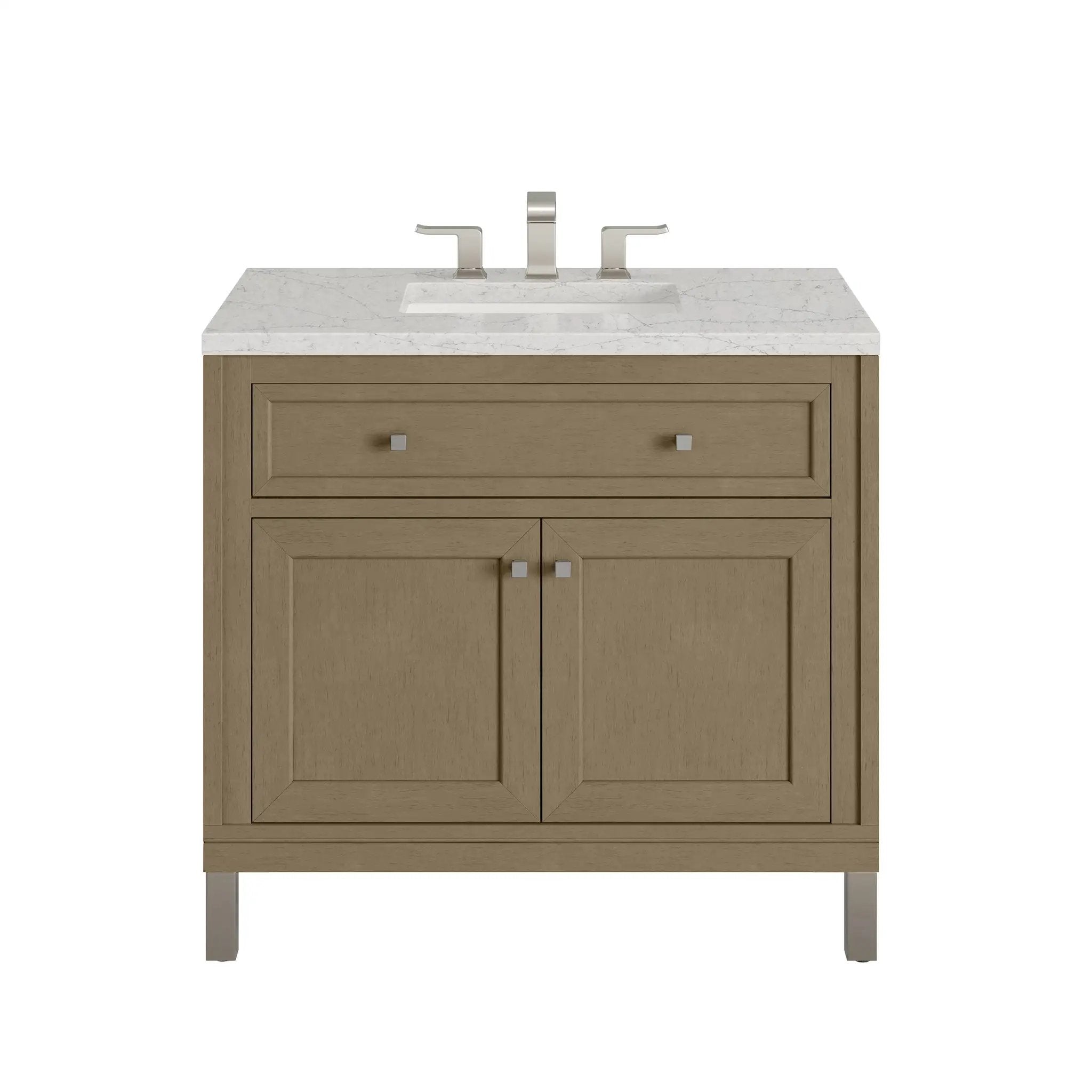 James Martin Chicago 36" Single Vanity Set - Walnut Whisper by James Martin Vanities