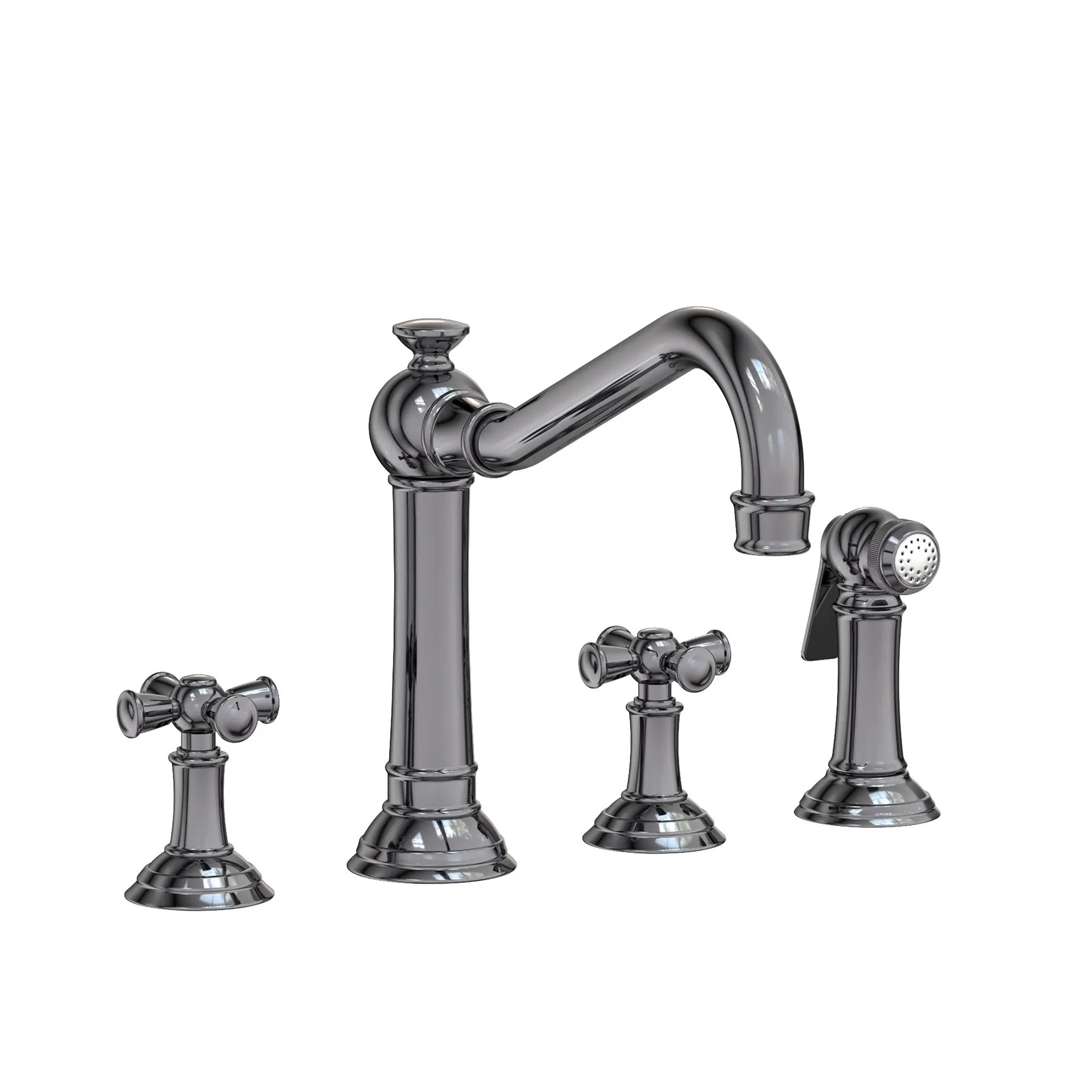 Newport Brass Jacobean Kitchen Faucet with Side Spray by Newport Brass
