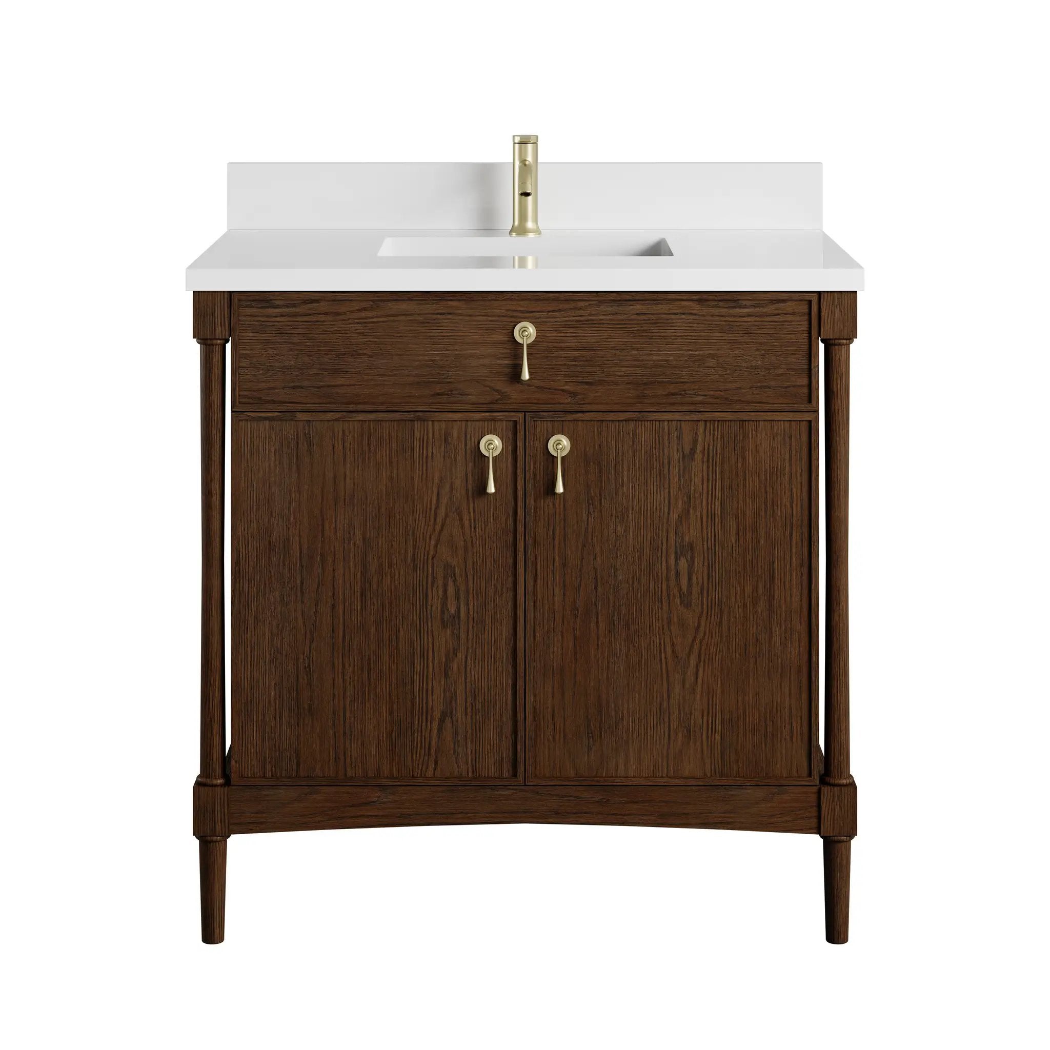sable oak vanity