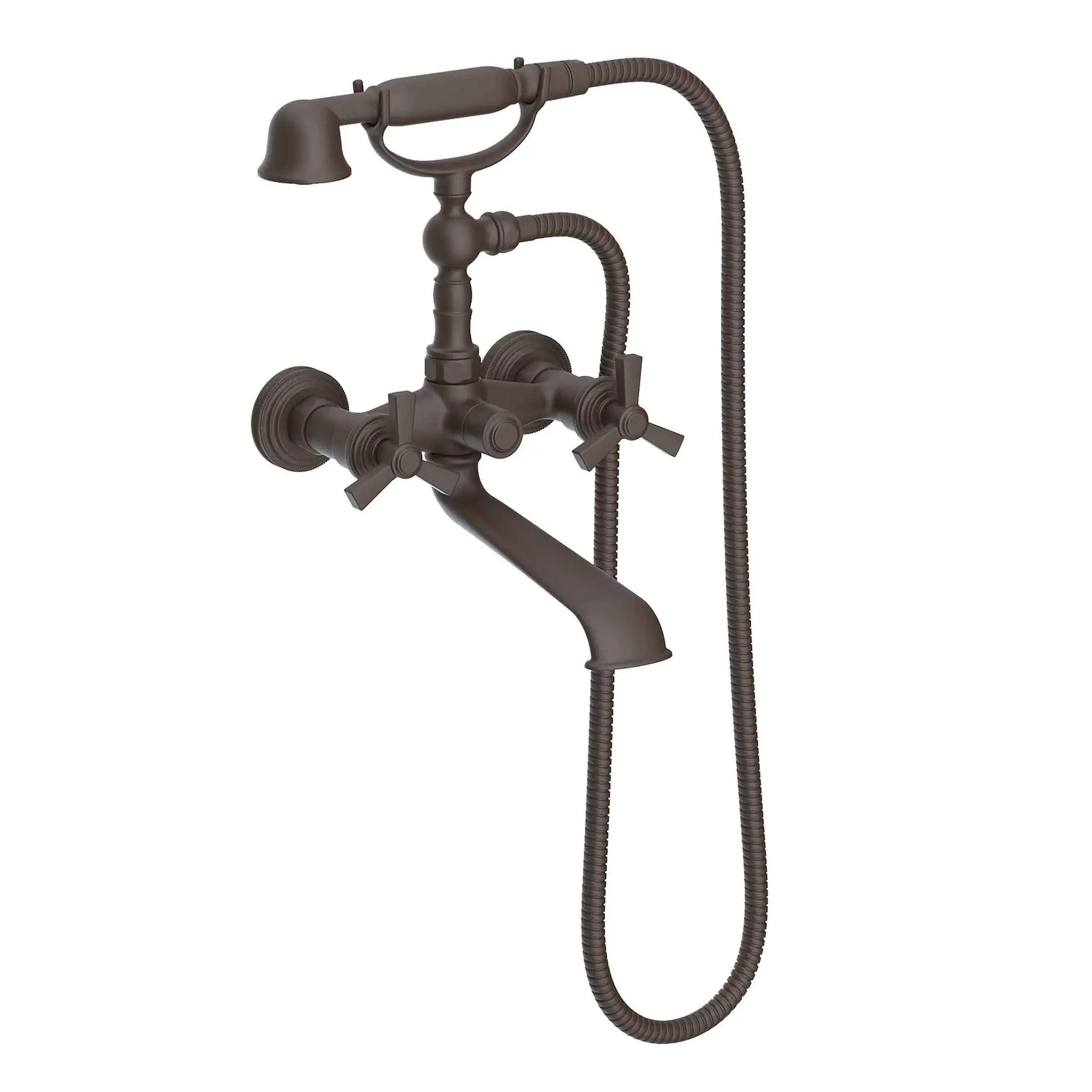 Newport Brass Miro Exposed Tub & Hand Shower Set - Wall Mount by Newport Brass