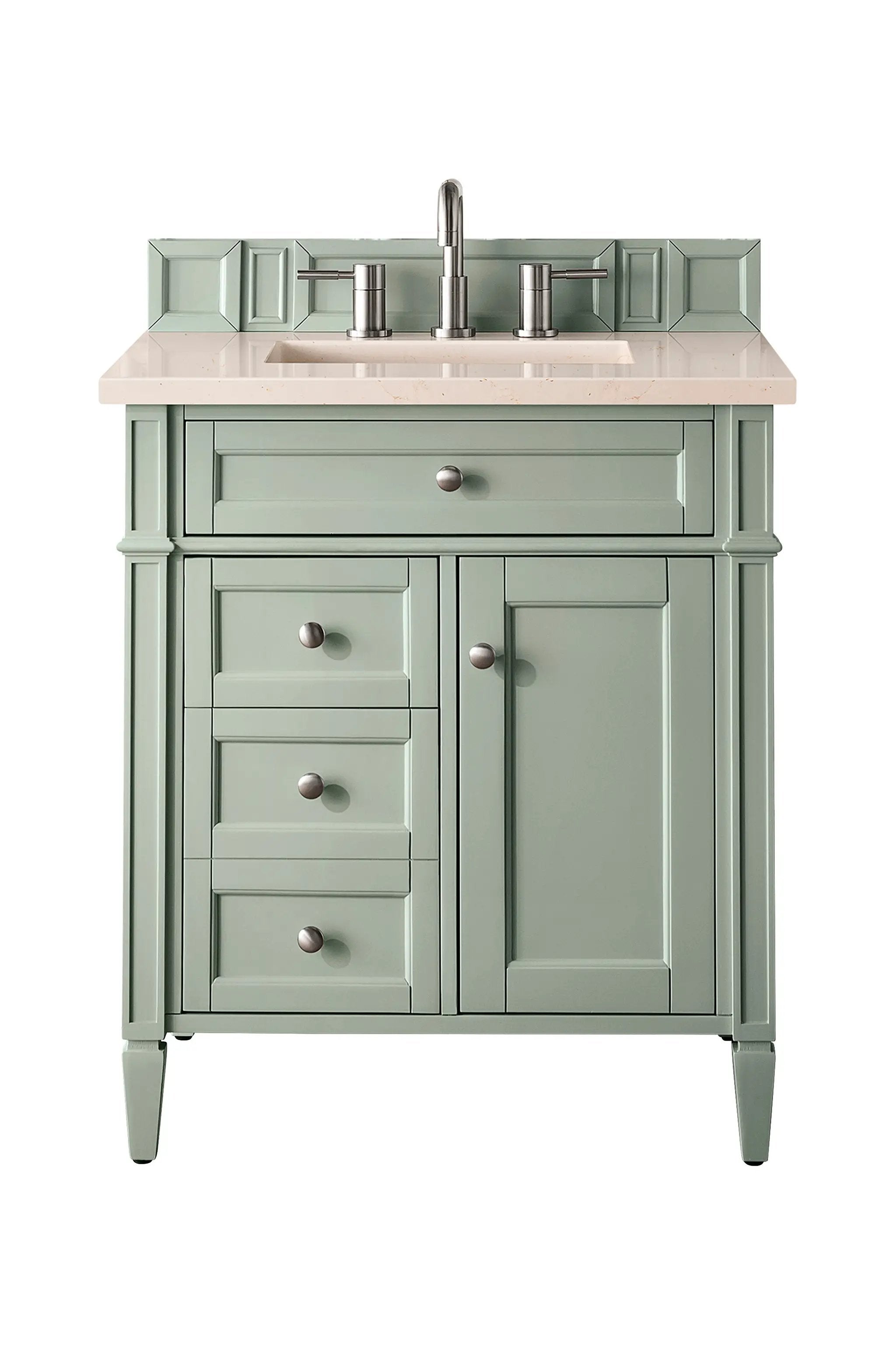 James Martin Brittany 30" Single Vanity Set - Sage Green by James Martin Vanities