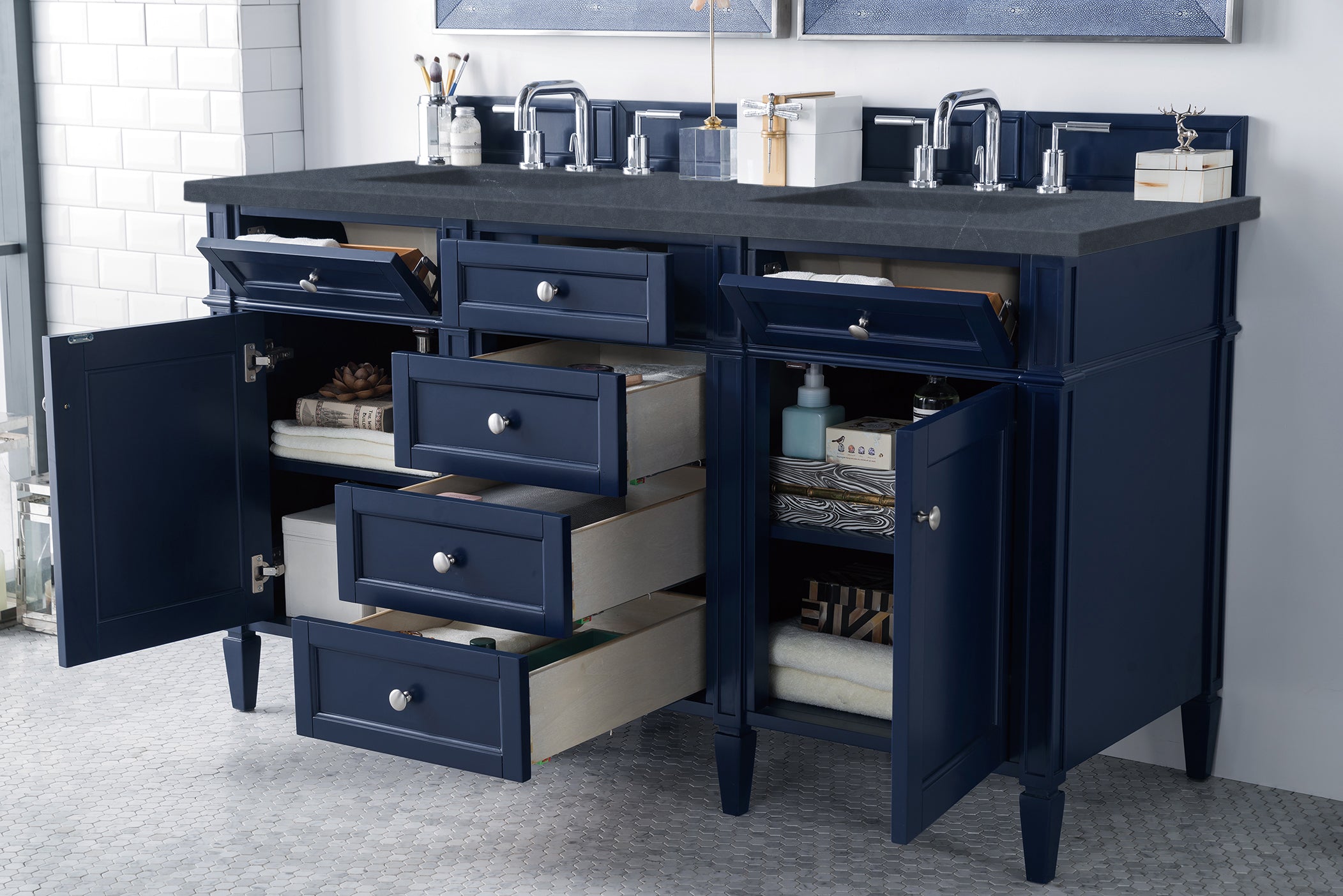 victory blue vanity