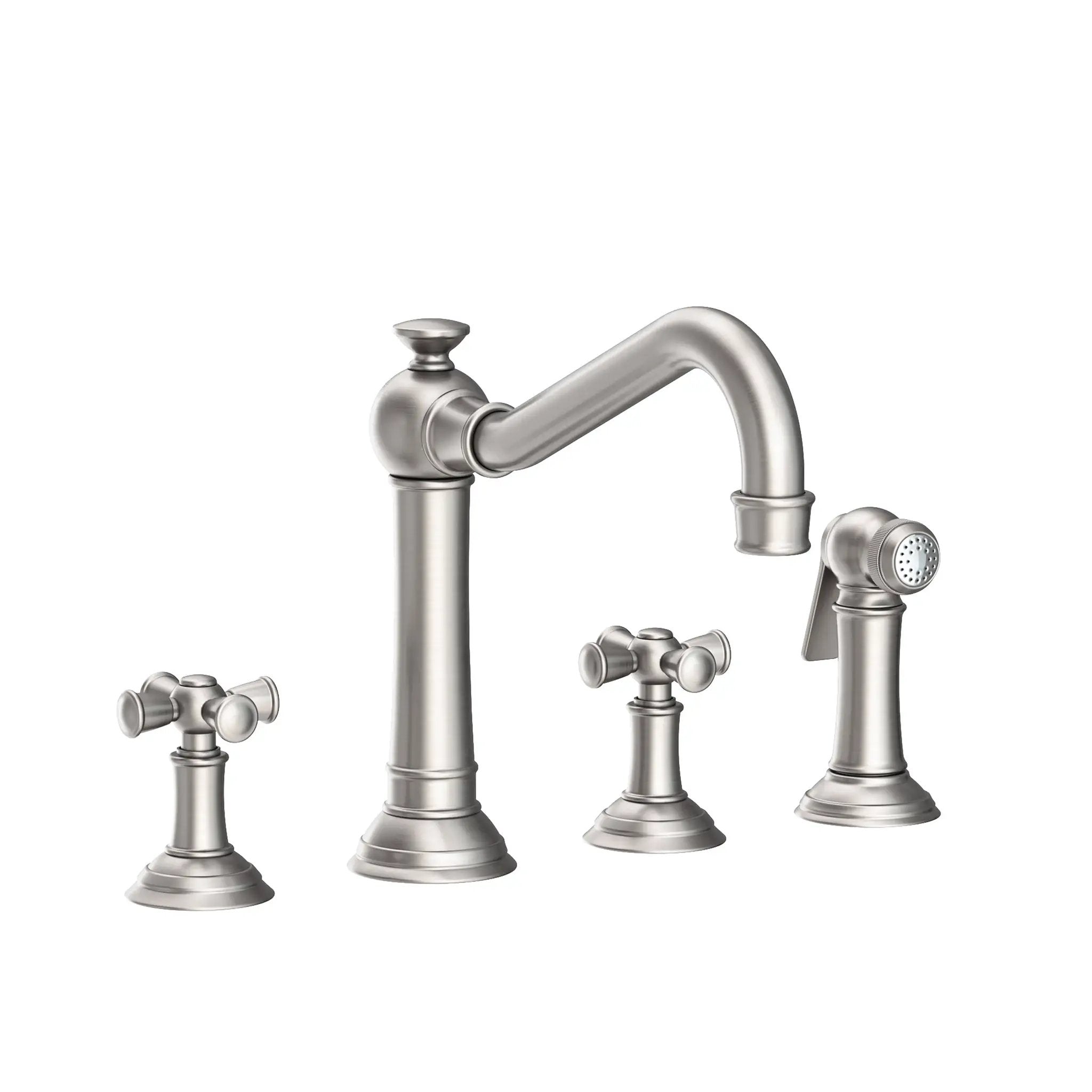 Newport Brass Jacobean Kitchen Faucet with Side Spray by Newport Brass