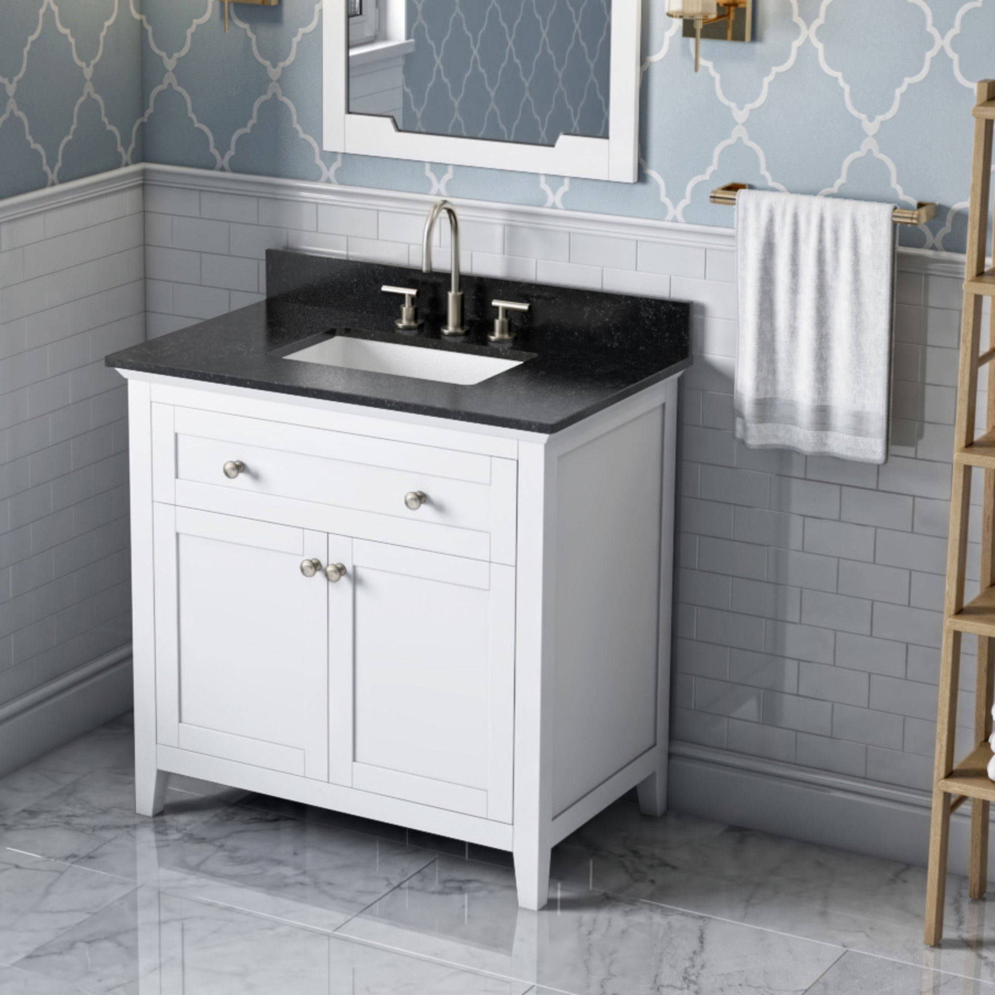 Jeffrey Alexander 36" Chatham Vanity Set