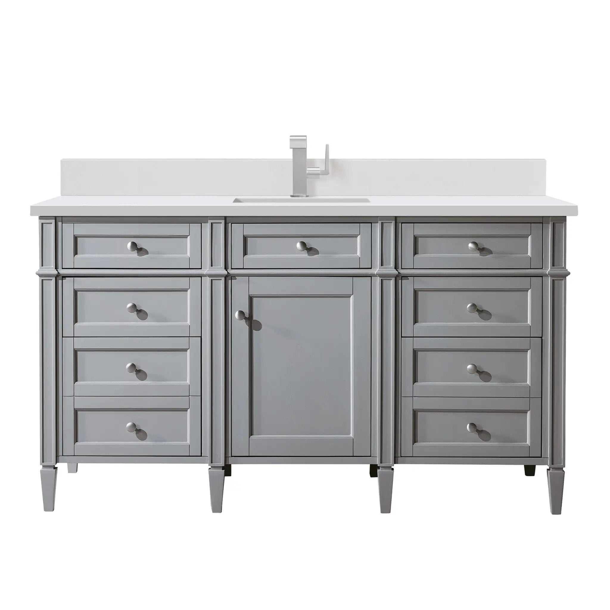 James Martin Brittany 60" Single Vanity Set - Urban Gray by James Martin Vanities