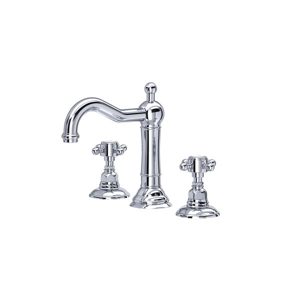 polished chrome bathroom faucet