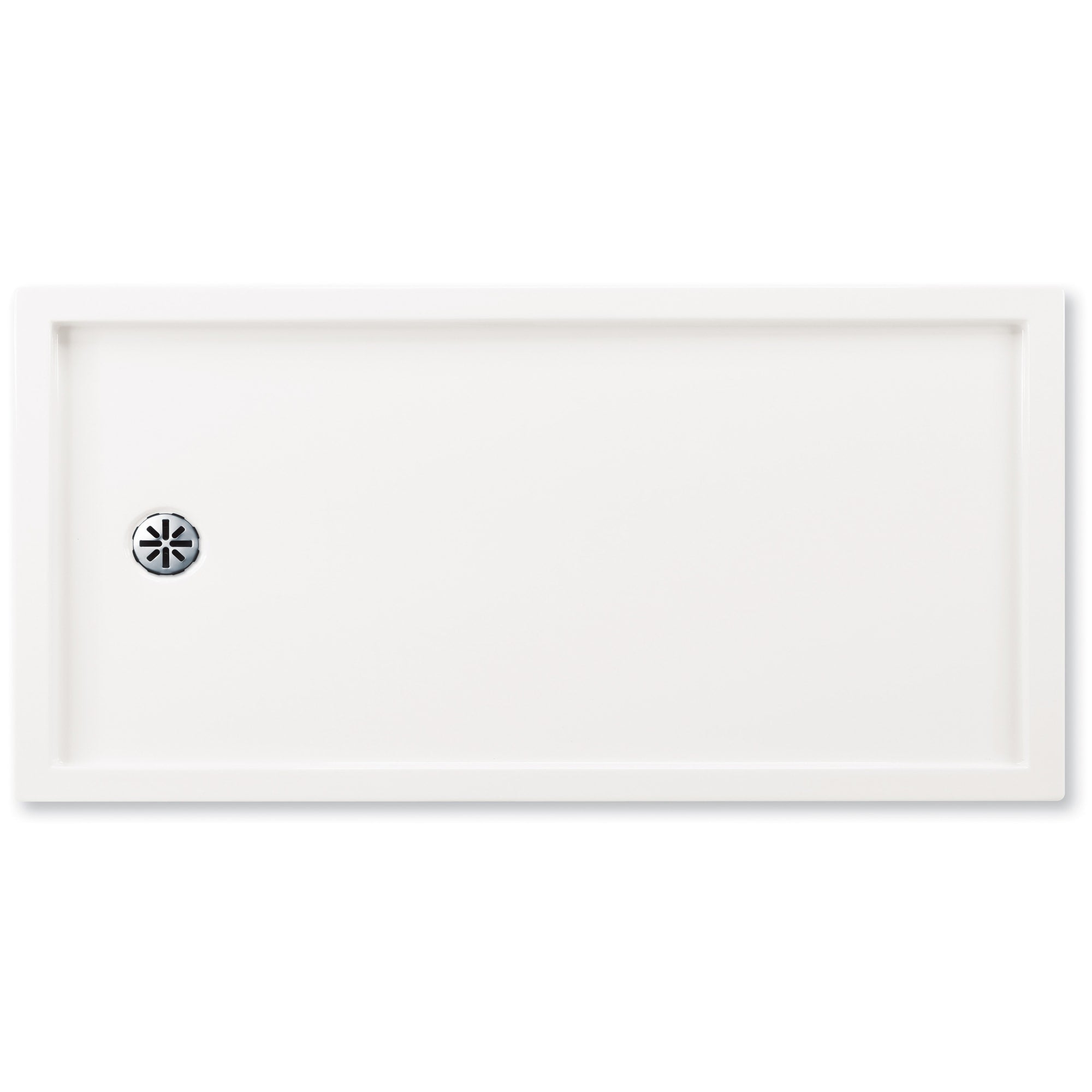 Neptune Zen Acrylic Shower Base in White