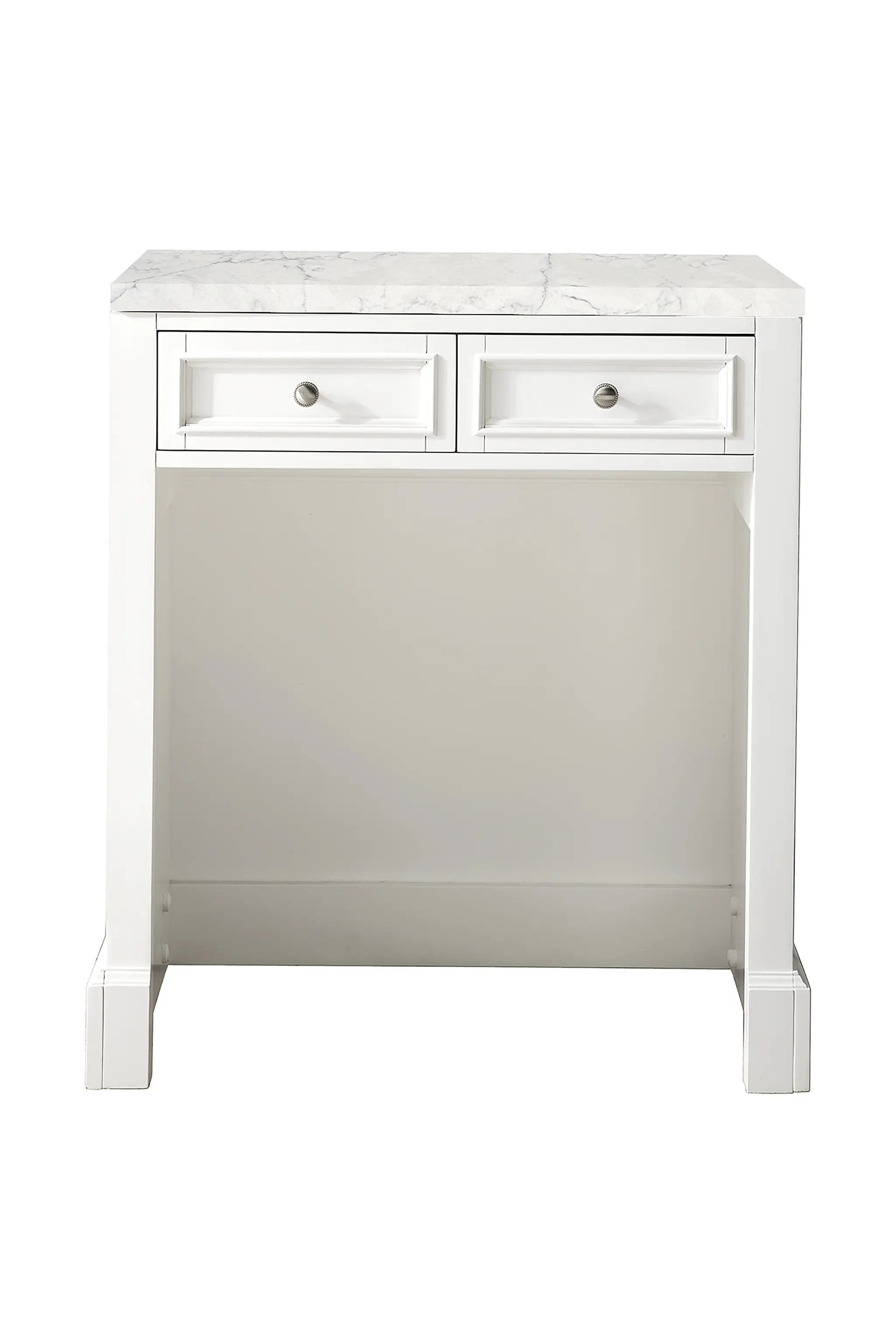 James Martin De Soto 30" Countertop Unit - Bright White by James Martin Vanities