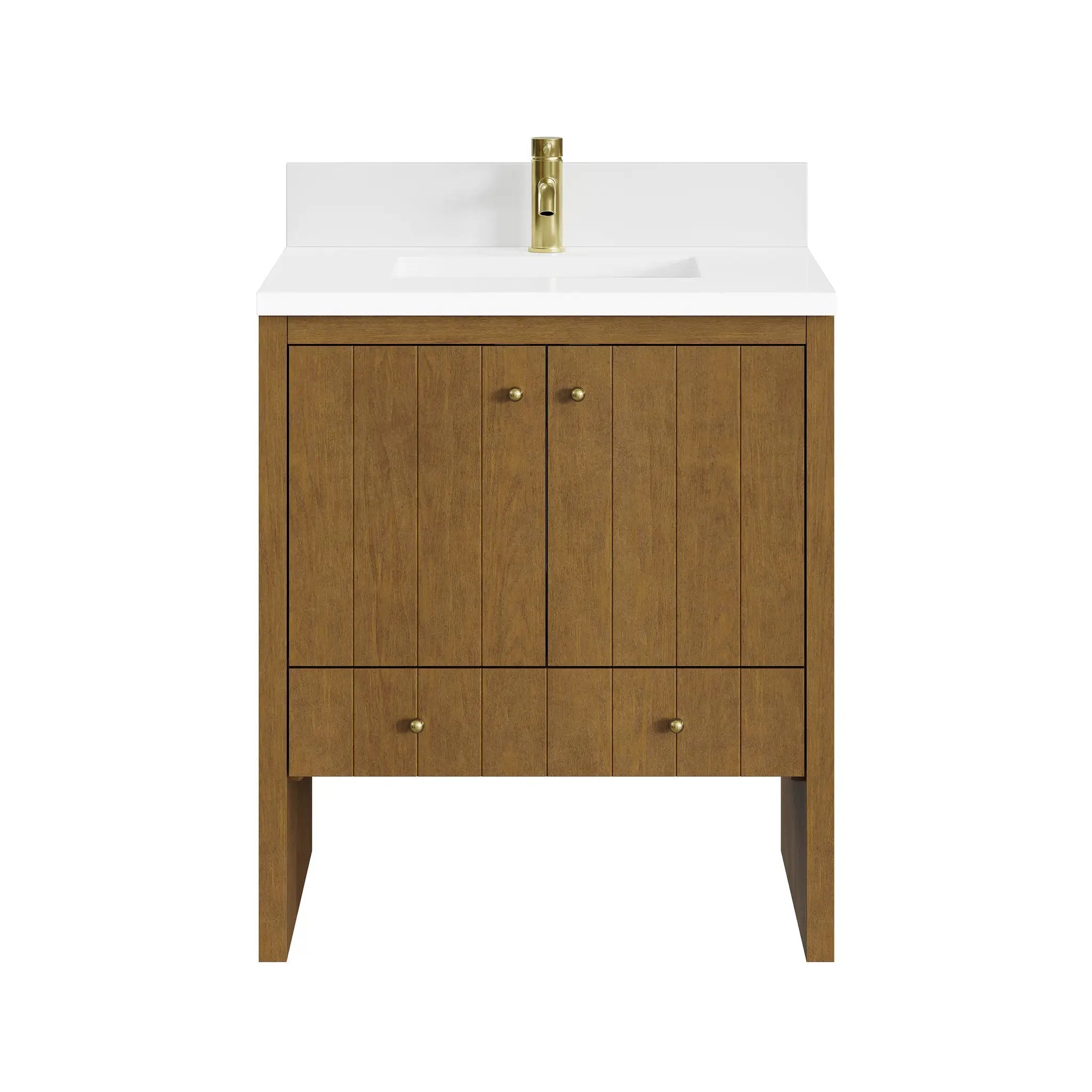 James Martin Hudson 30" Single Vanity Set - Honey Oak by James Martin Vanities